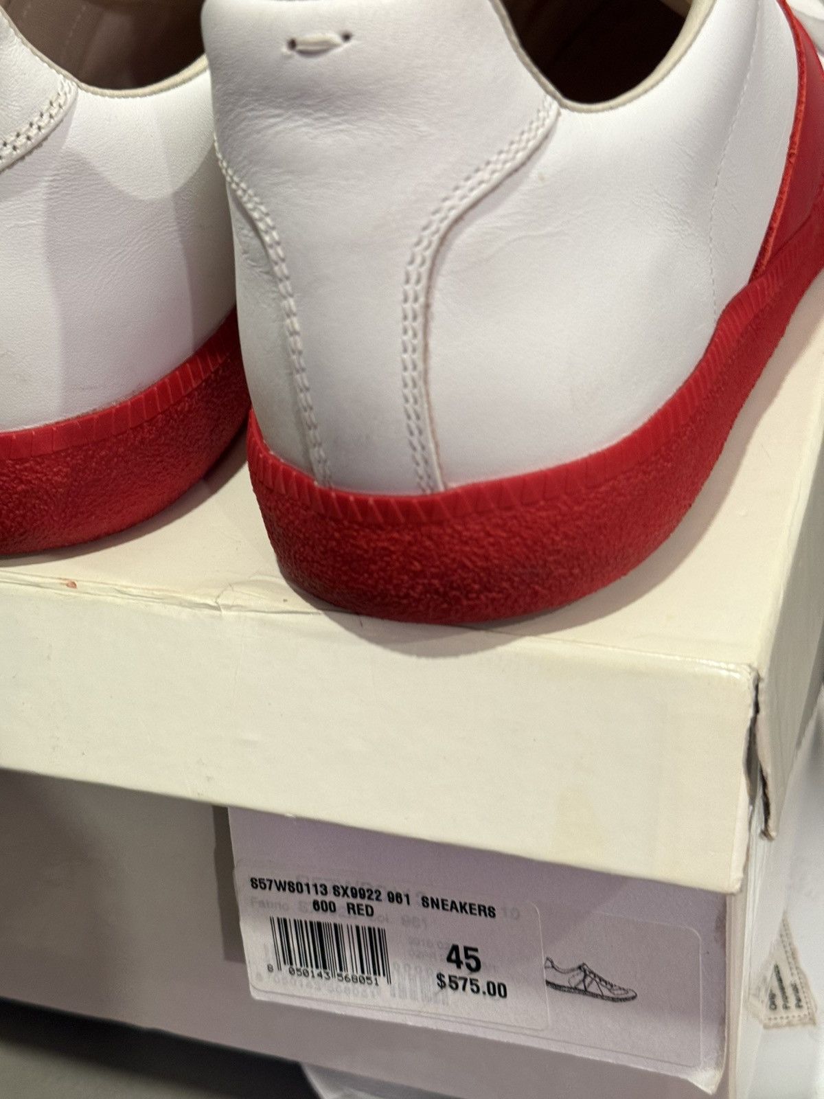 Maison Margiela Maison Margiela Red Replica Gat Size US 12 / EU 45 - 5 Thumbnail