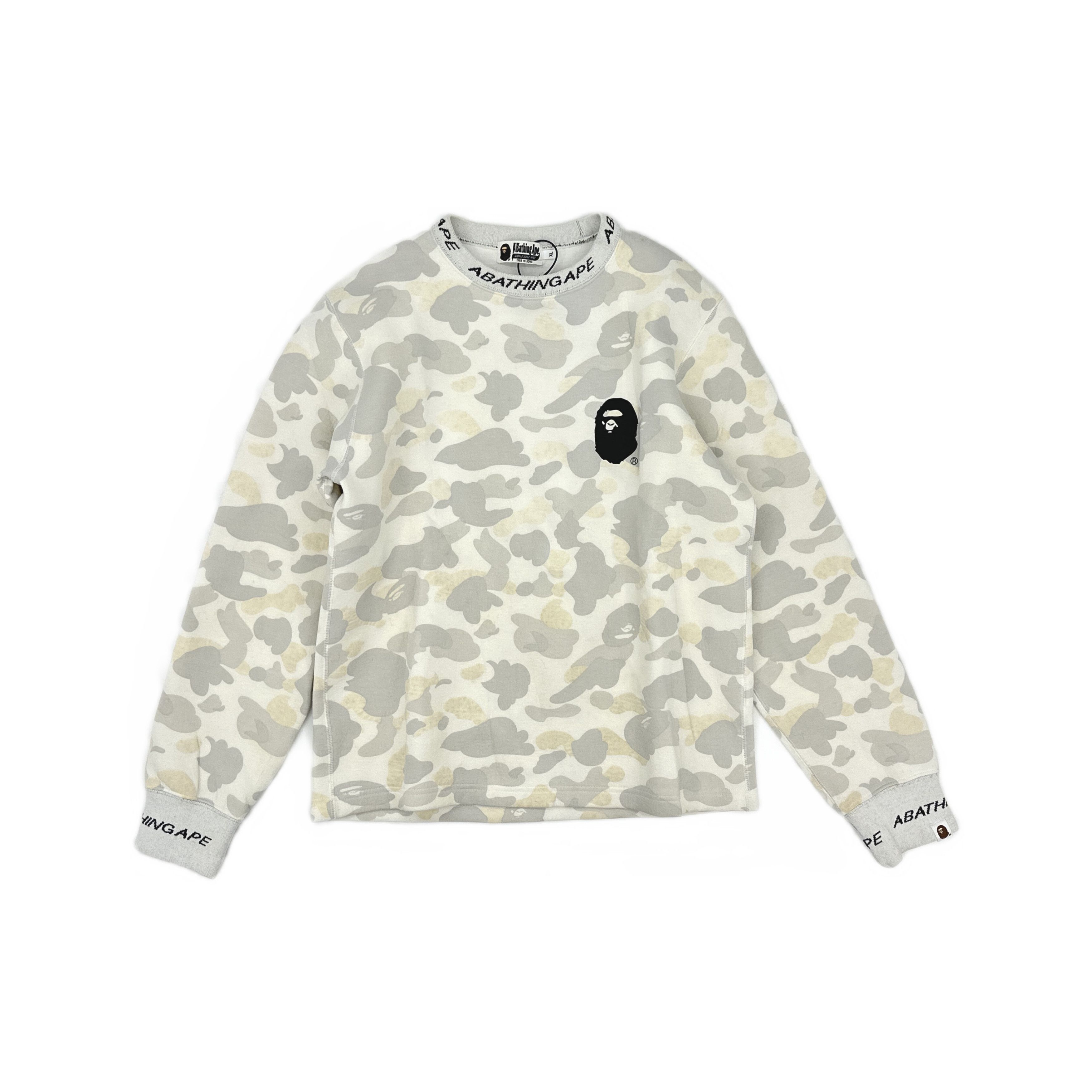 Bape A Bathing Ape Camo Sweatshirt Size XL Size US XL / EU 56 / 4 - 1 Thumbnail