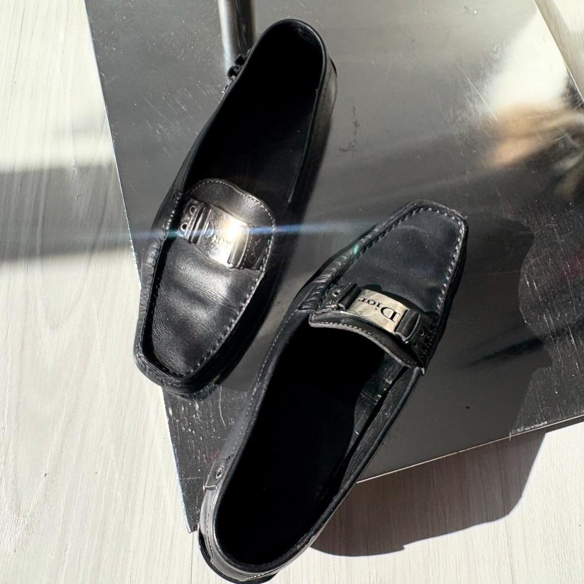 Dior Dior leather loafers Size US 6.5 / IT 36.5 - 2 Thumbnail