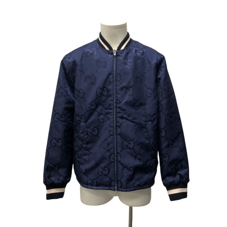 Gucci Gucci GG Monogram Reversible Bomber Jacket Size M Size US M / EU 48-50 / 2 - 1 Thumbnail