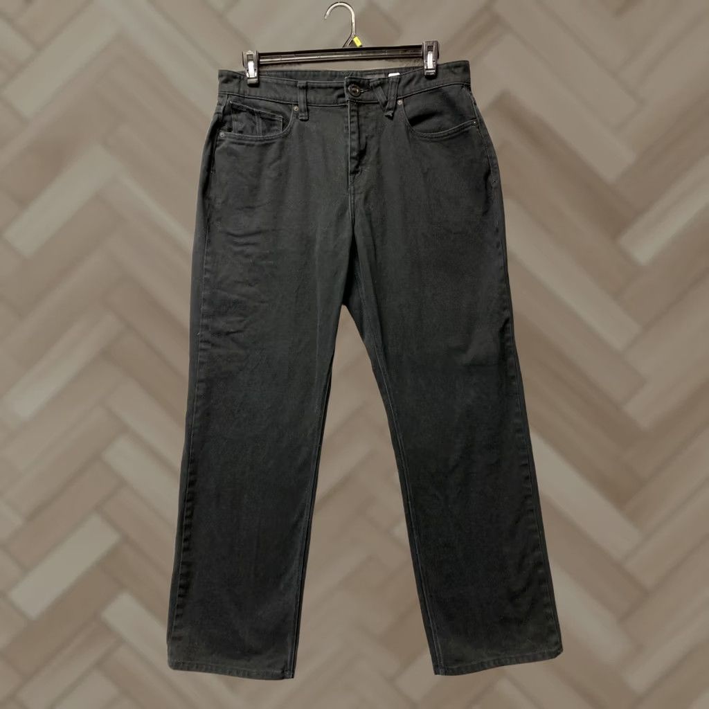 Volcom Volcom Jeans Men’s 33x32 Black Regular Straight Jeans Pants /0587 Size US 33 - 1 Thumbnail