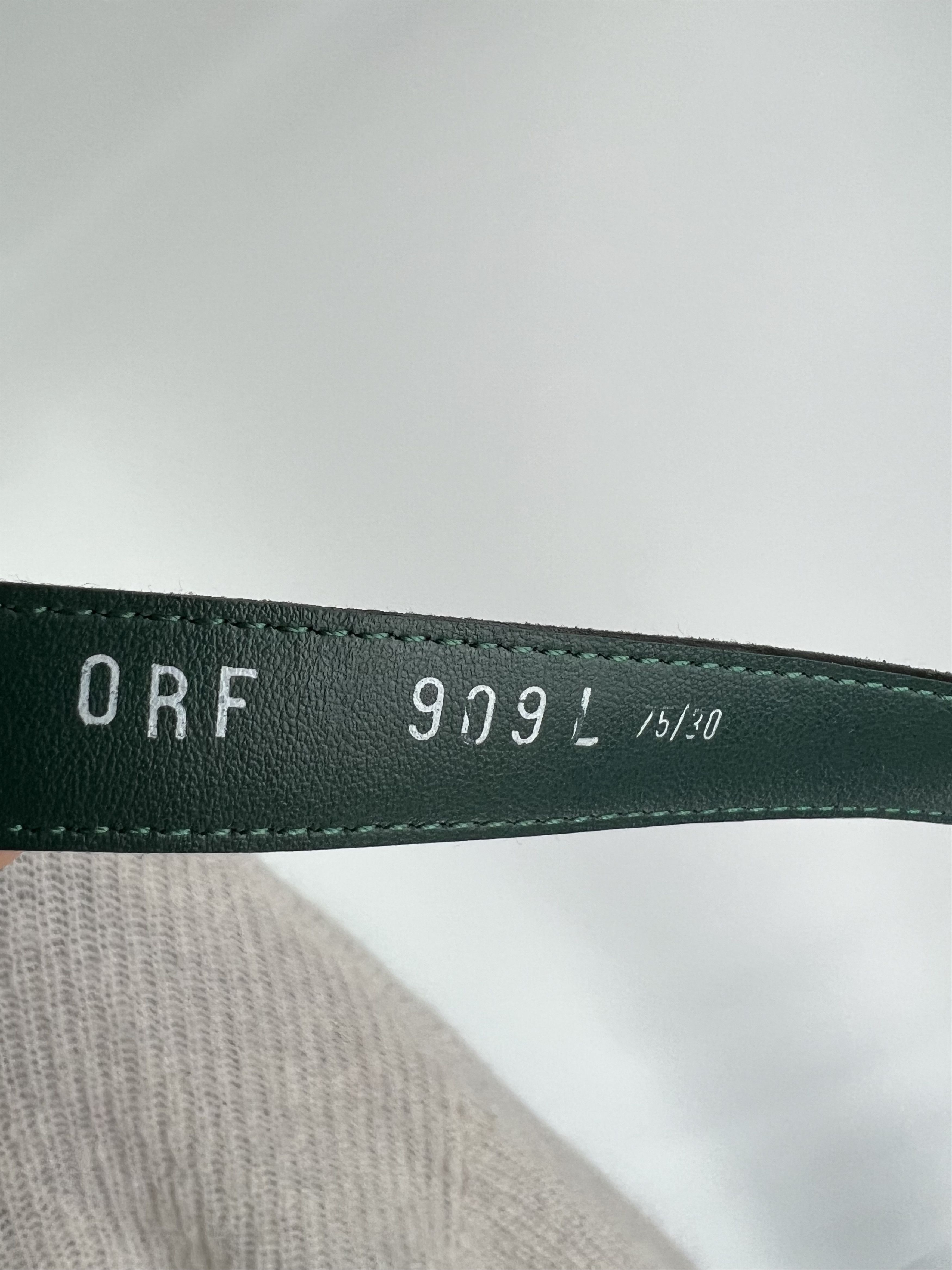 Lacoste × Vintage Vtg Lacoste Black Leather Belt Size 75/30 Size ONE SIZE - 7 Thumbnail
