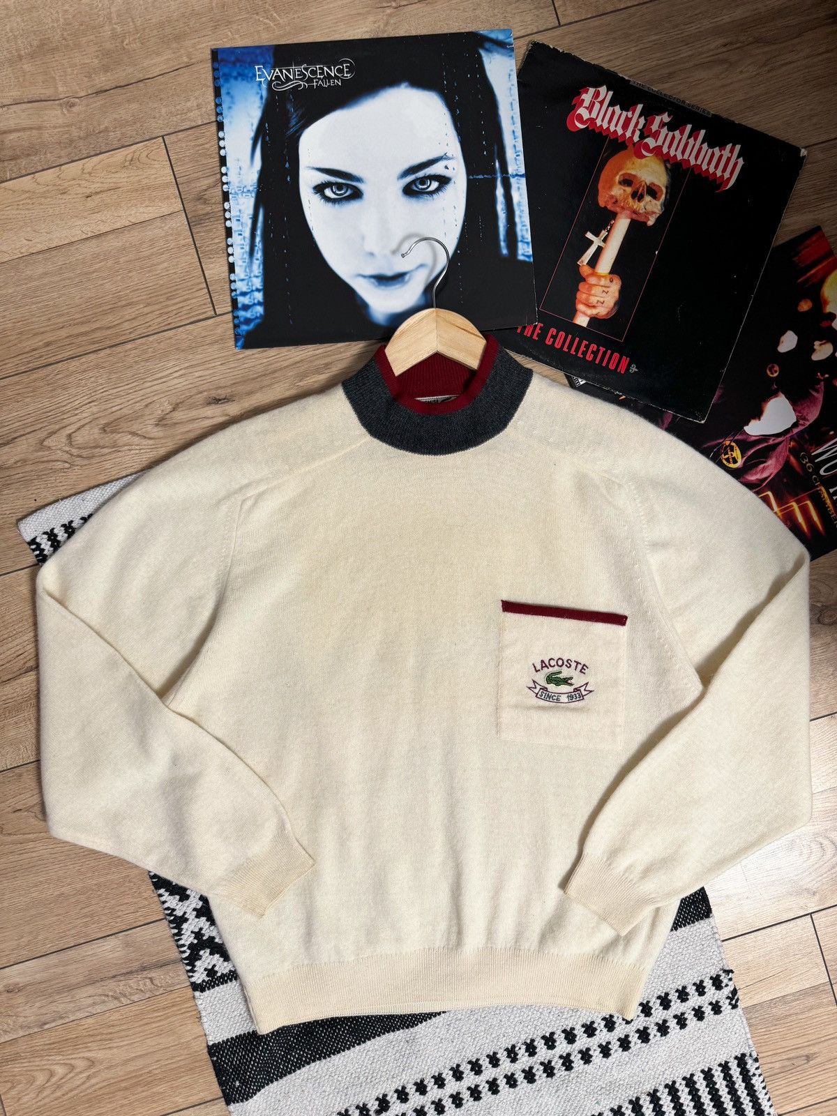 Lacoste × Vintage Lacoste vintage wool sweater 🐊 Size US M / EU 48-50 / 2 - 1 Thumbnail