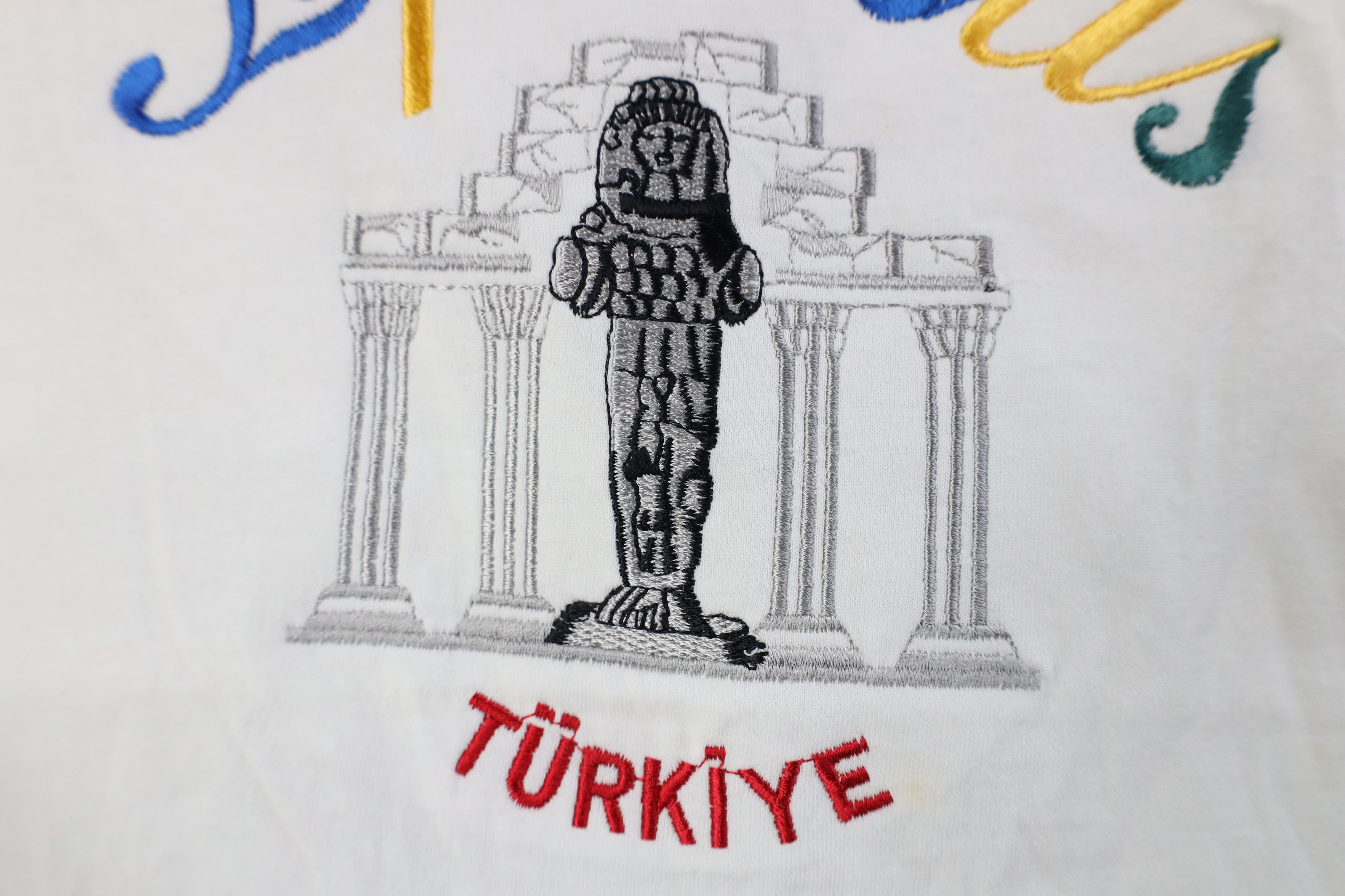 Vintage Vintage 90s Streetwear Turkey Turkiye Short Sleeve T-Shirt Size US L / EU 52-54 / 3 - 5 Thumbnail