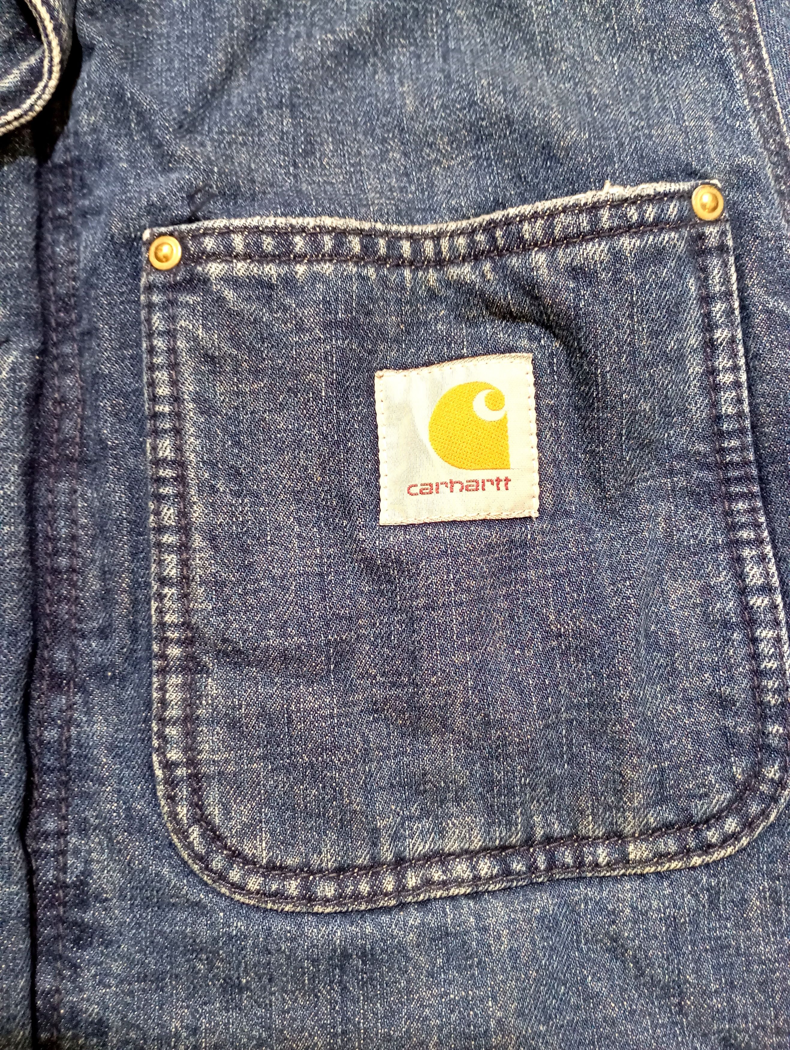 Carhartt Carhartt Denim Fairmount Coat Sherpa Lined Size M Size US M / EU 48-50 / 2 - 9 Thumbnail