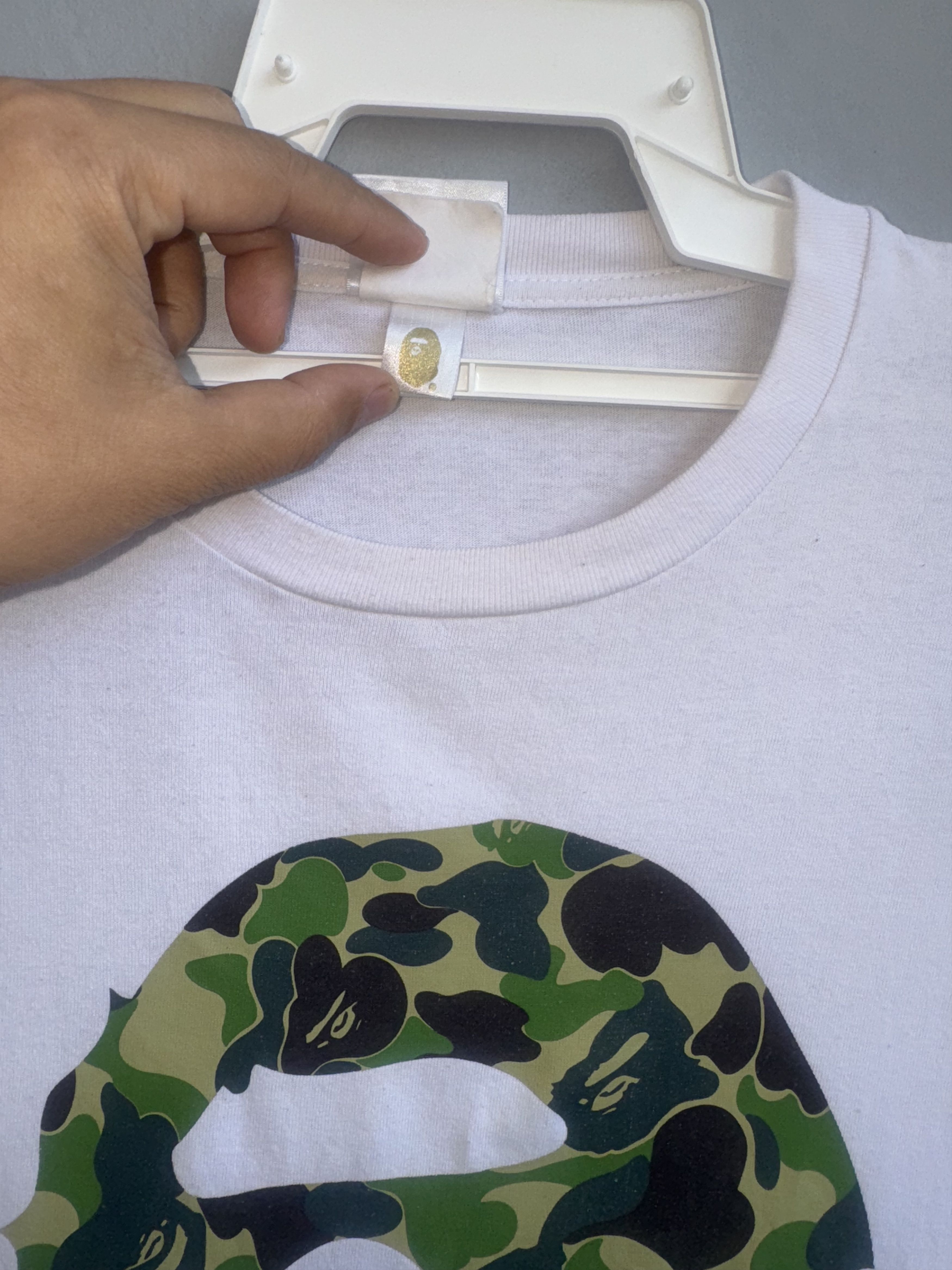 Bape A Bathing Ape Bape ABC Camo Big Ape Head Vintage T-Shirt Size US XL / EU 56 / 4 - 6 Thumbnail