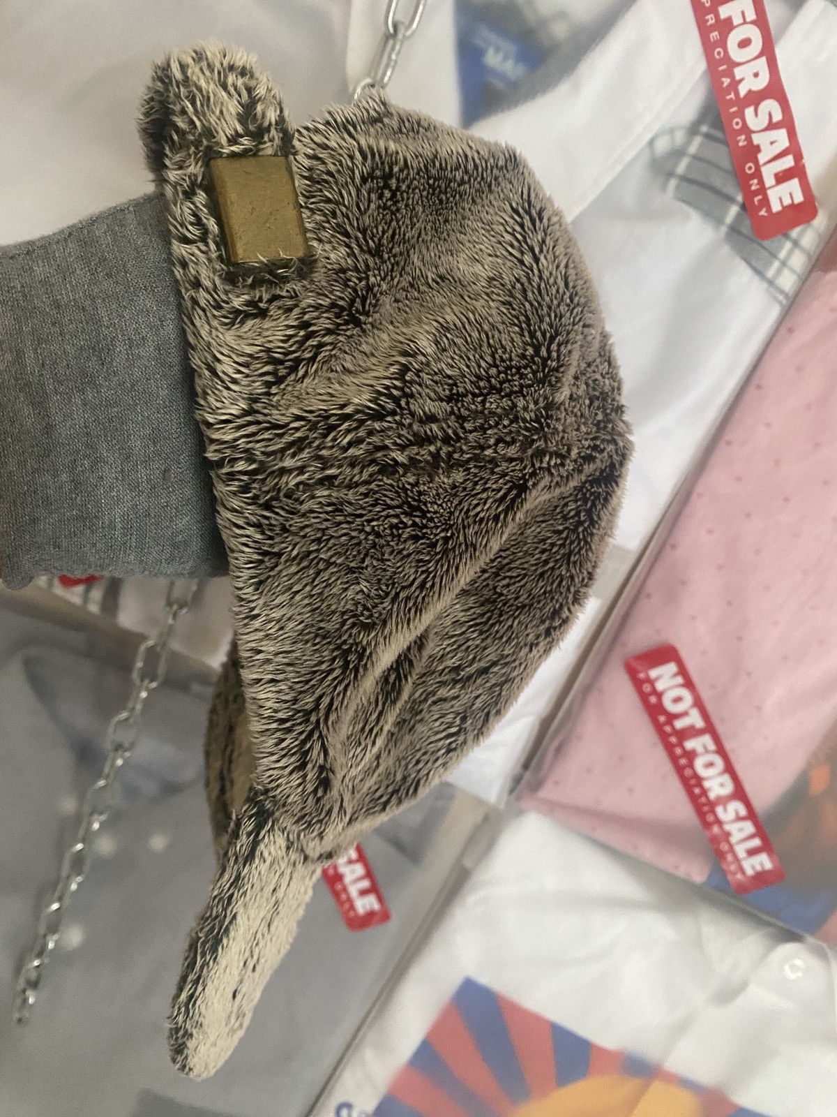 Japanese Brand Vintage Fur liked cap Size ONE SIZE - 1 Thumbnail