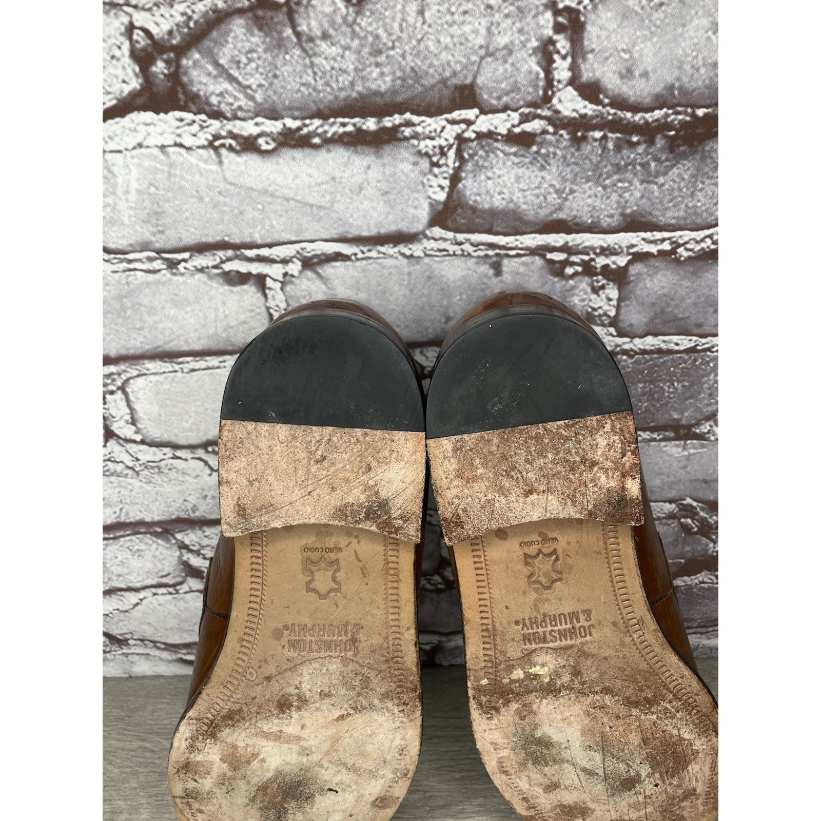 Johnston & Murphy Johnston & Murphy Brown Leather Tassel Loafers Dress Shoes M Size US 11.5 / EU 44-45 - 11 Thumbnail