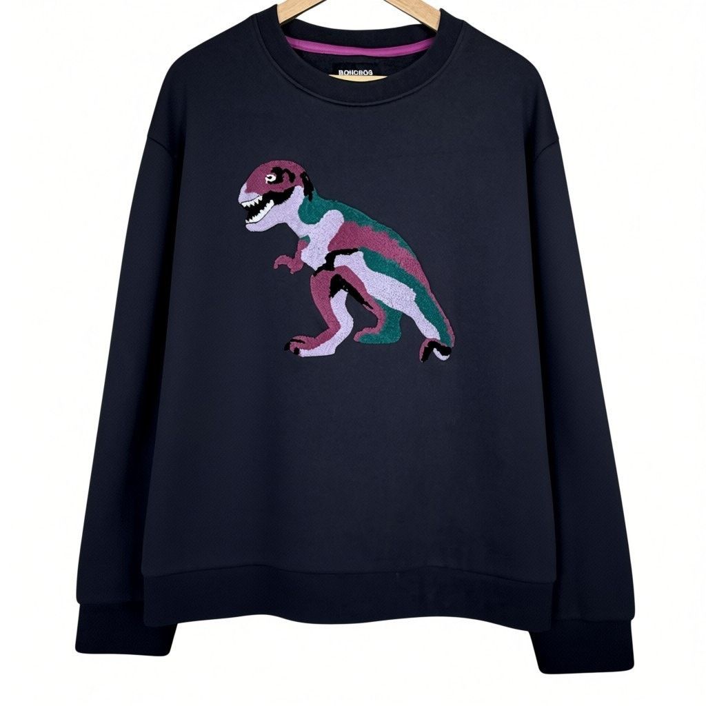 Bonobos Bonobos Men's XXL Critter Collection Dinosaur Gray Crewneck Size US XXL / EU 58 / 5 - 1 Thumbnail