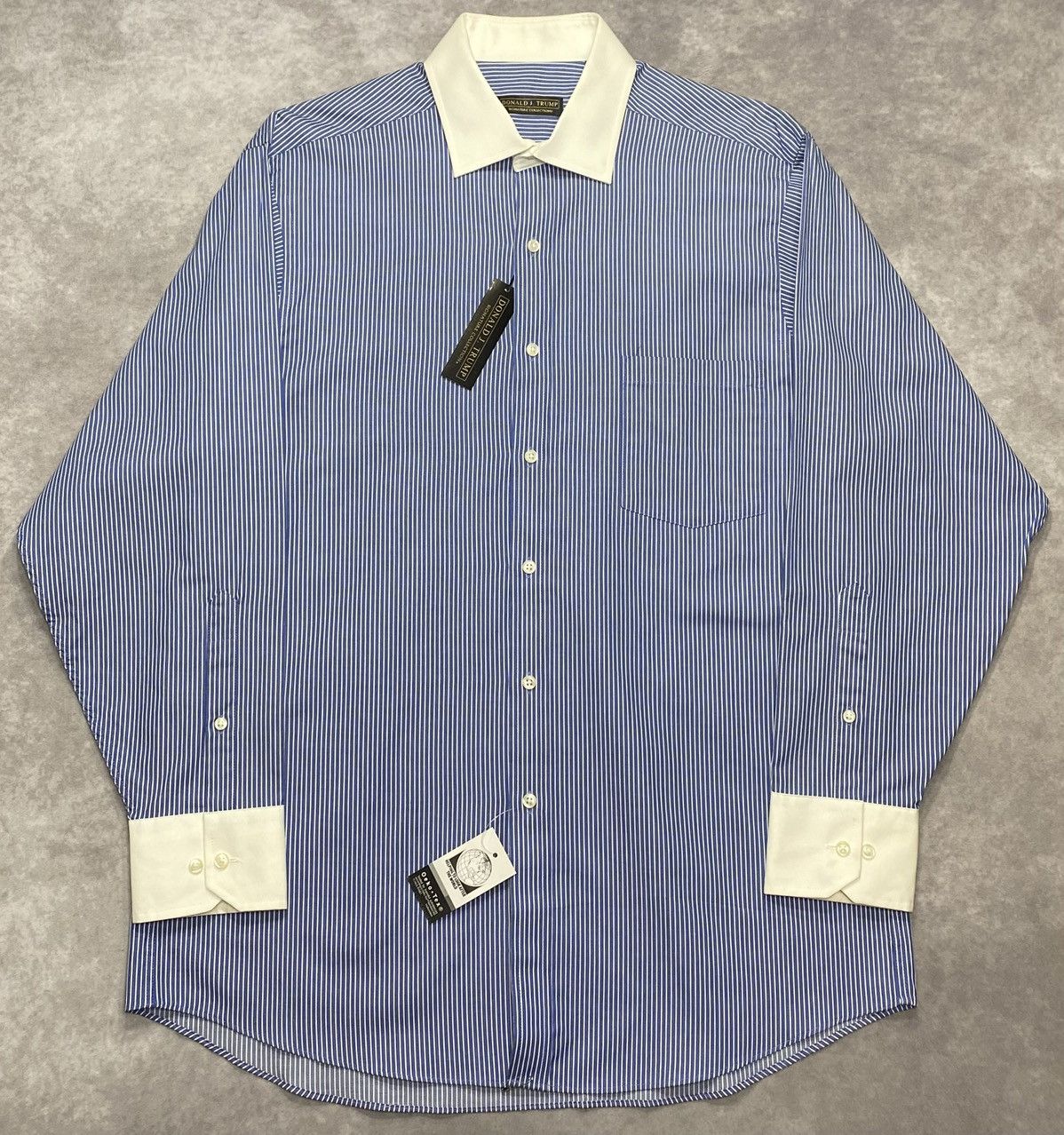Donald Trump 90’s Vintage Donald J. Trump Signature Collection Button Up Size US L / EU 52-54 / 3 - 1 Thumbnail