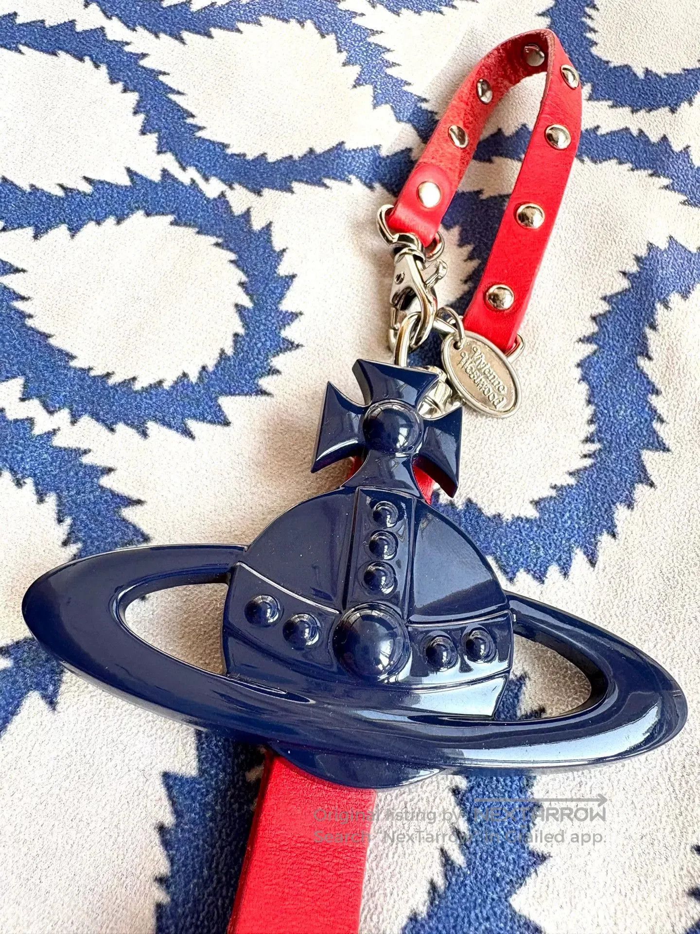 Vivienne Westwood Vivienne Westwood Saturn Red Keychain. Size ONE SIZE - 2 Thumbnail