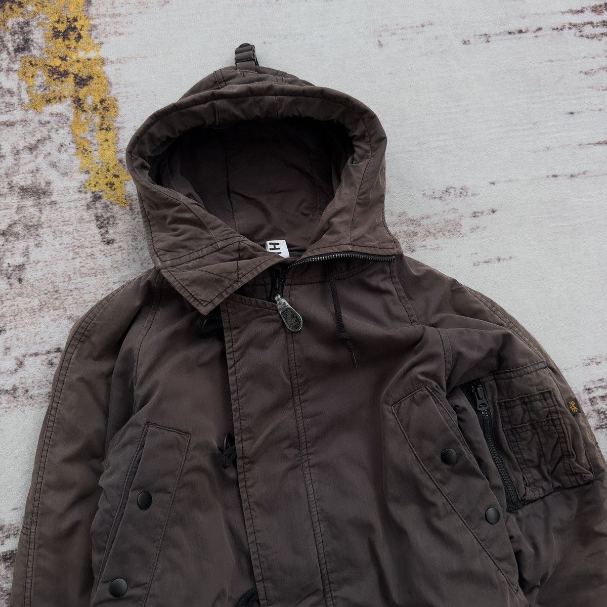 Alpha Industries VINTAGE ALPHA INDUSTRIES HOODED M65 FISHTAIL PARKA JACKET Size XS / US 0-2 / IT 36-38 - 5 Thumbnail