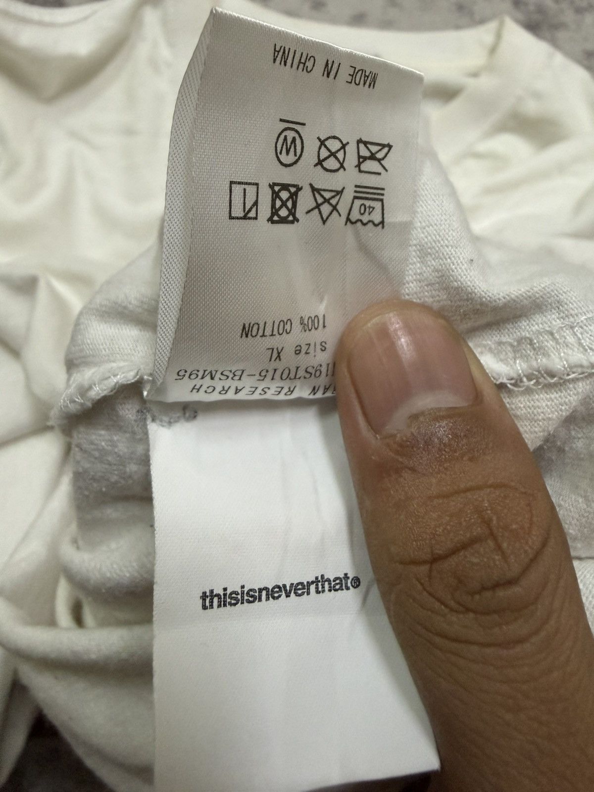 thisisneverthat Thisisneverthat international split logo tshirt Size US XL / EU 56 / 4 - 12 Thumbnail