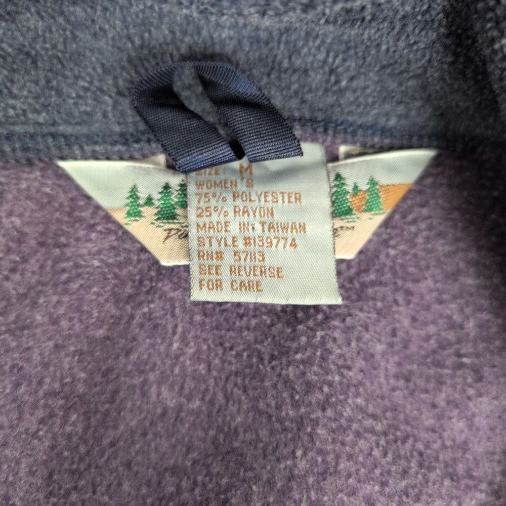 Eastern Mountain Sports × Vintage Vintage EMS Ladies' Anorak Purple Fleece Medium Size M / US 6-8 / IT 42-44 - 3 Thumbnail