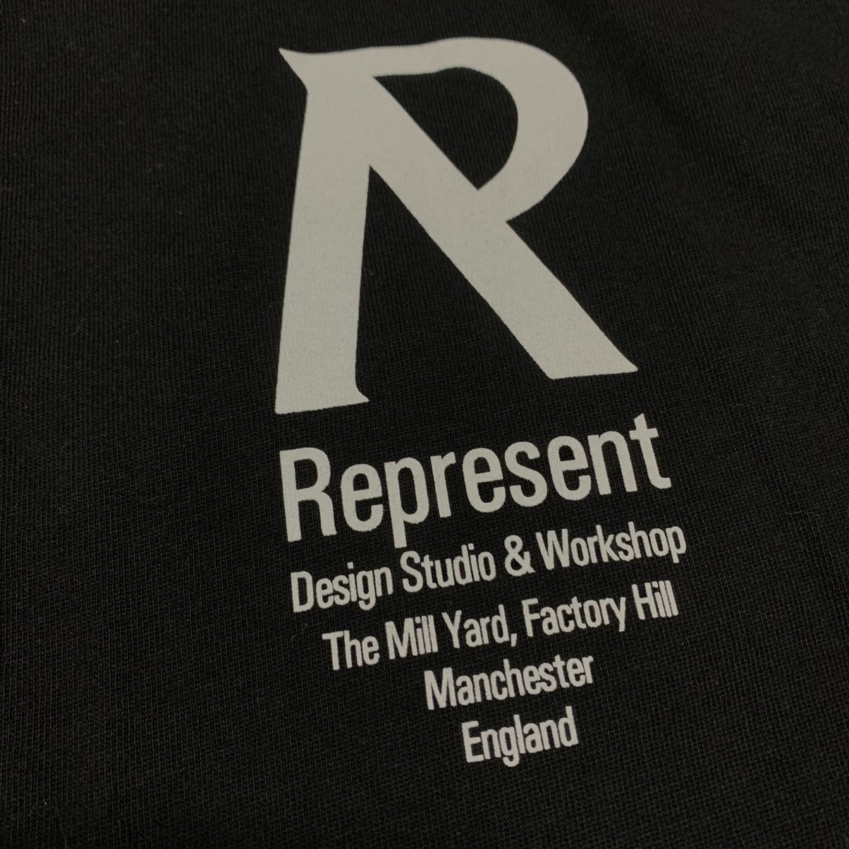 Represent Clo. Represent XS Design Studio Jet Black Tee Size US XS / EU 42 / 0 - 6 Thumbnail