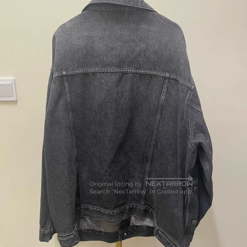 Balenciaga Balenciaga Washed Distressed Denim Jacket Size XXS / US 00 / IT 34 - 2 Thumbnail