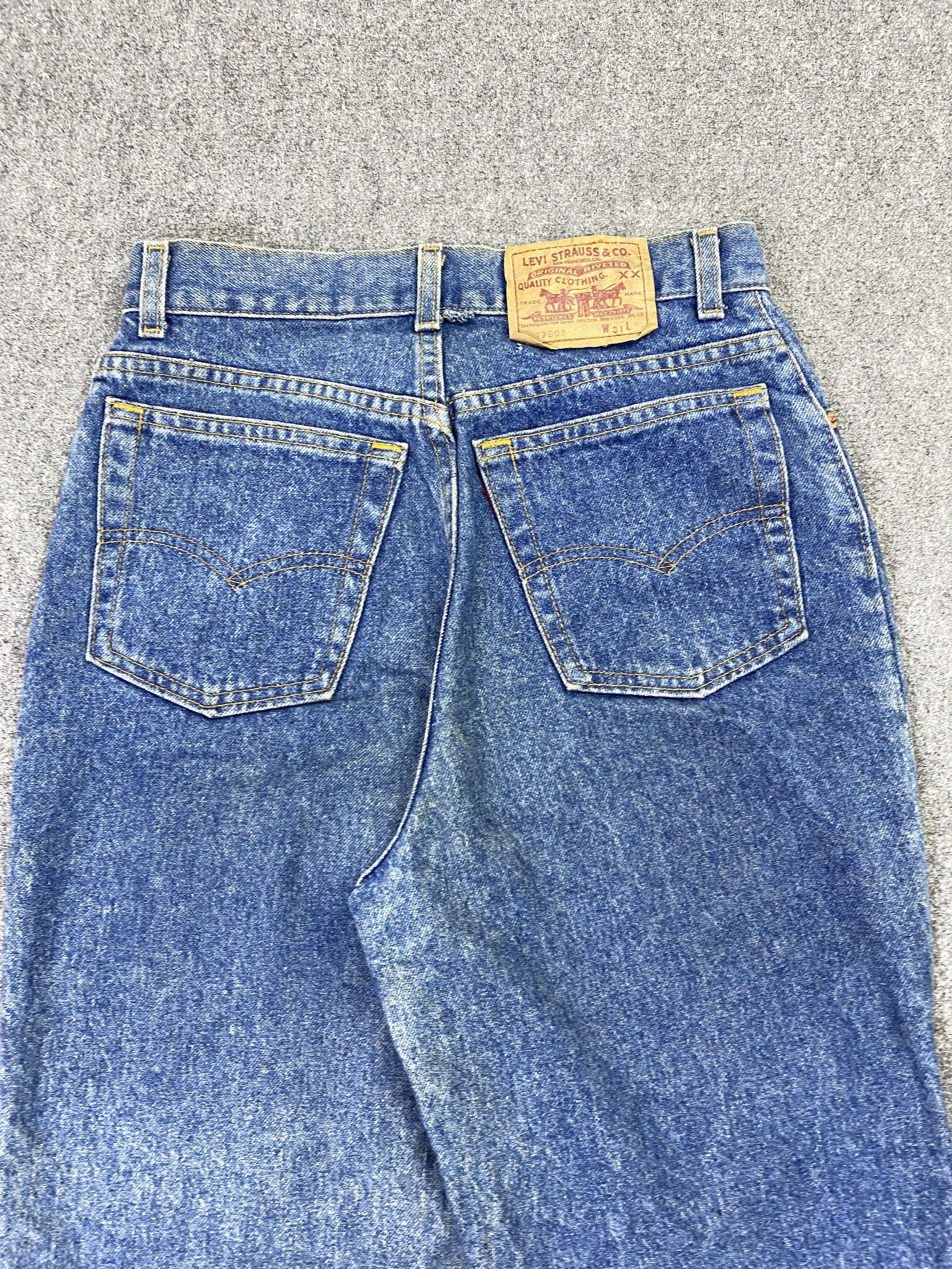 Levi's Vintage Levis 505 Faded Blue Denim Jeans DP2860 Size US 28 / EU 44 - 4 Thumbnail