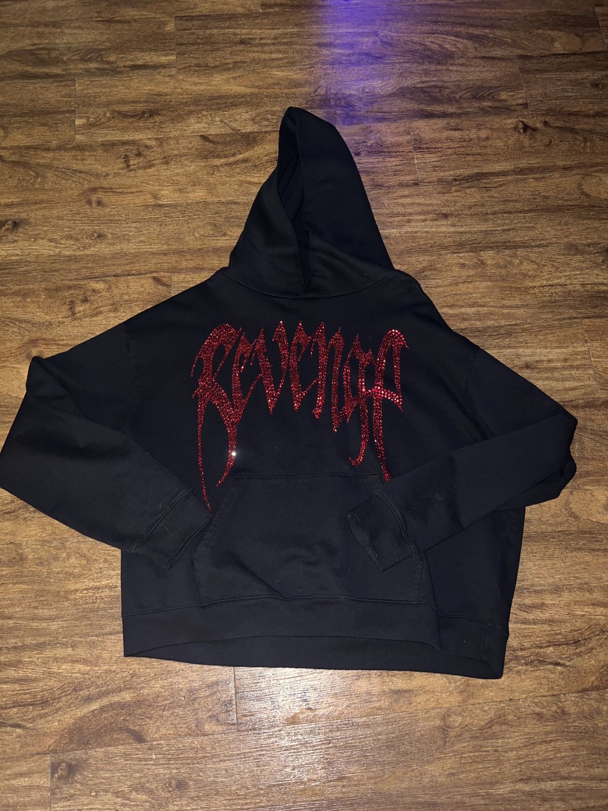 Revenge Bejeweled Hoodie | Grailed