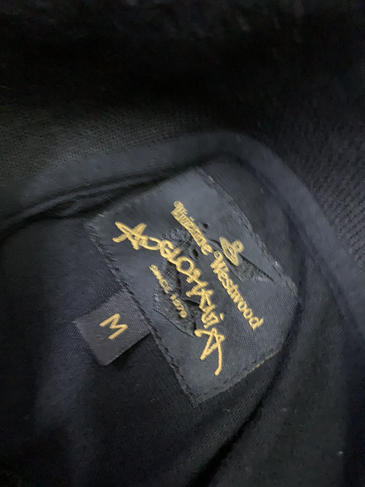 Vivienne Westwood 💥Final💥Vivienne Westwood Asymmetric Super Black Polo Shirt Size M / US 6-8 / IT 42-44 - 4 Thumbnail