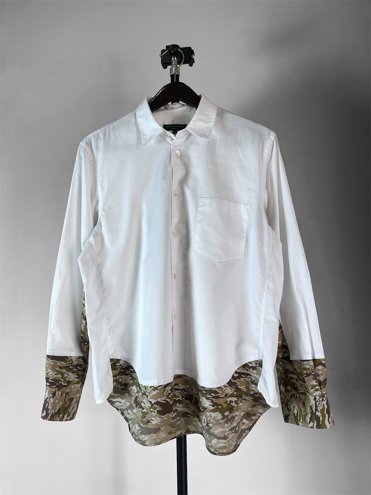 Comme des Garcons Homme Comme Des Garcons Homme Plus Camo Button Up Shirt Size US S / EU 44-46 / 1 - 1 Thumbnail
