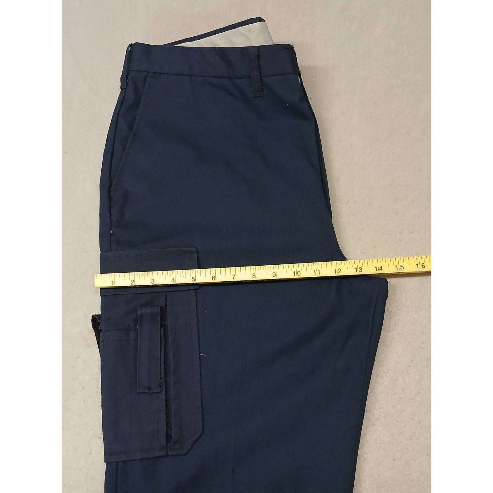 Dickies Dickie's (40) Men's Blue Cargo Khaki Straight Leg Pants Size US 40 / EU 56 - 5 Thumbnail