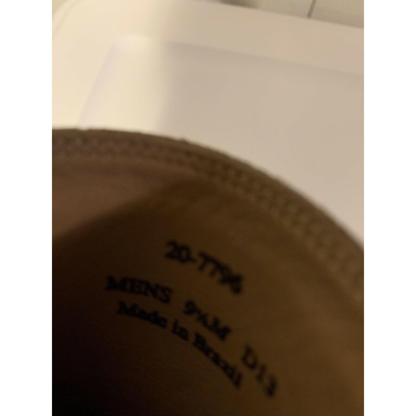 Johnston & Murphy Johnston & Murphy Men’s Sz 9 1/2 M Ainsworth Brown Sheepskin Size US 9.5 / EU 42-43 - 2 Thumbnail