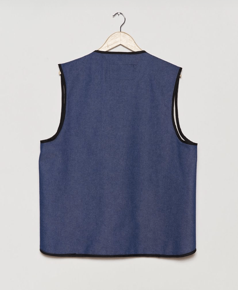Camiel Fortgens Zip Vest — Blue Size US XS / EU 42 / 0 - 2 Thumbnail