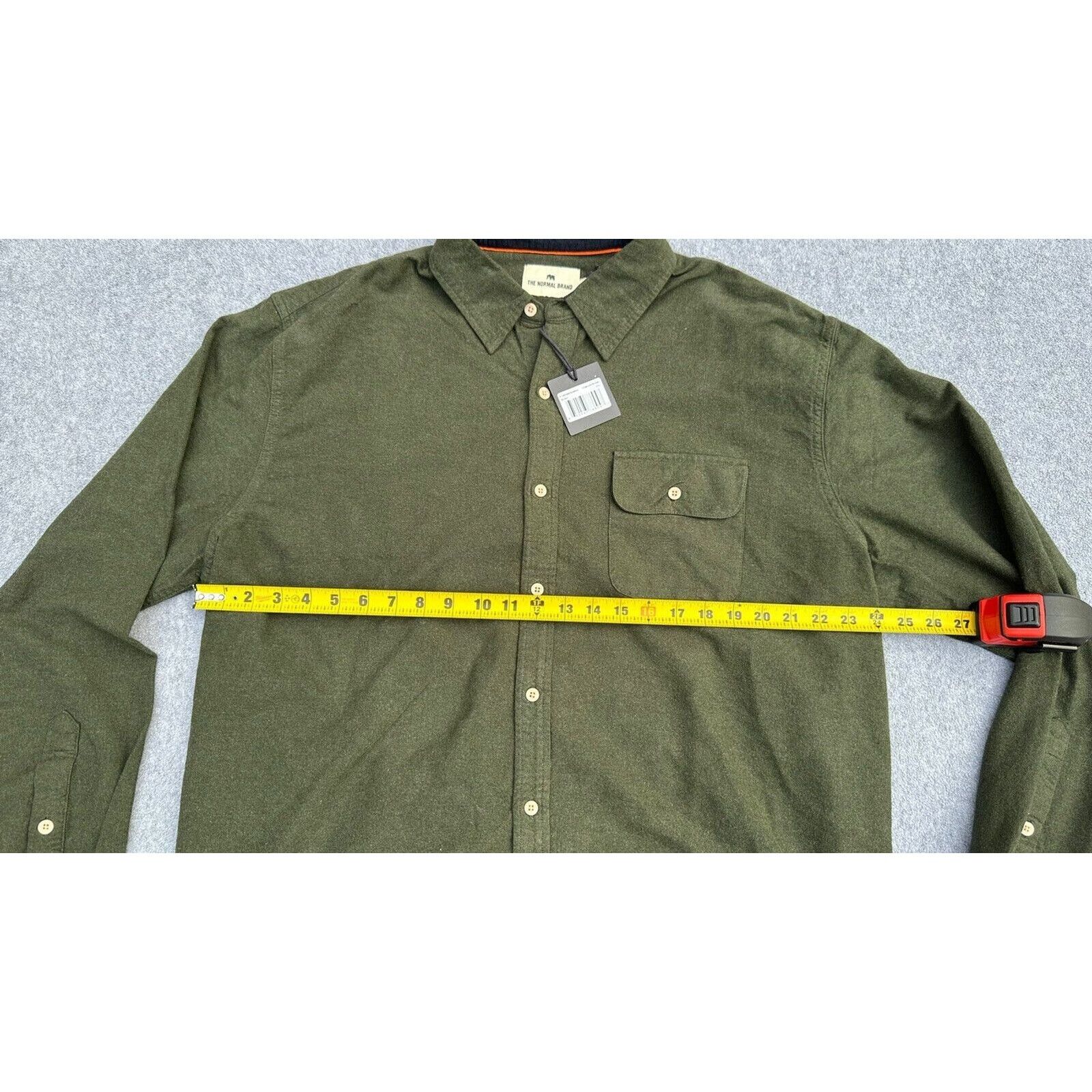 Other The Normal Brand Chamois Woven Button Up Shirt Sz XXL NWT Size US XXL / EU 58 / 5 - 5 Thumbnail