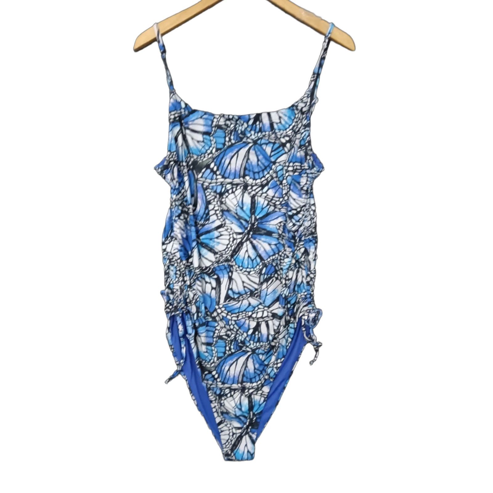 Chanel Toluca Swim Channel Side One Piece Midi Spaghetti Strap Swimsuit 4XL Size ONE SIZE - 1 Thumbnail