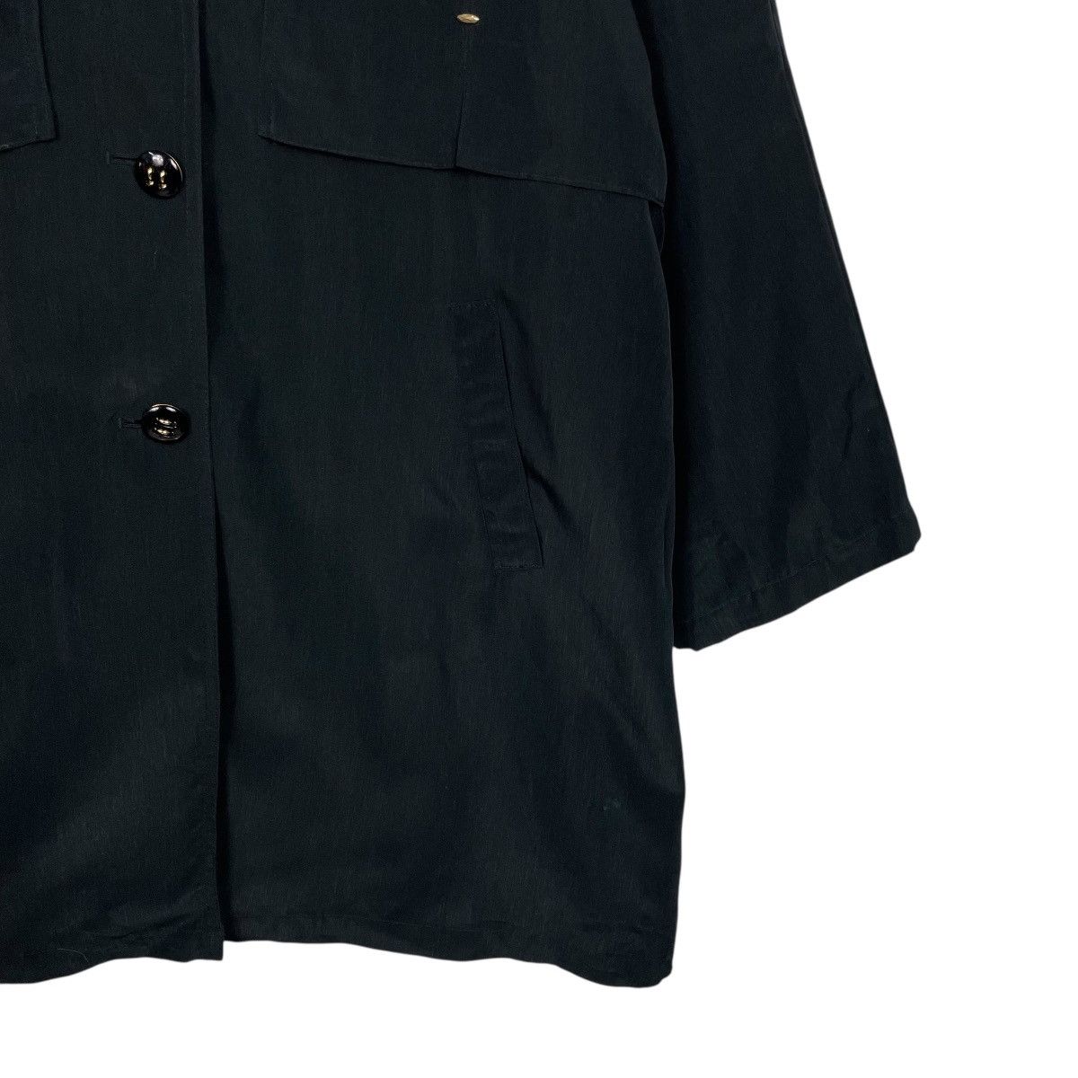 Japanese Brand Japanese Brand Women Black Coat Size L / US 10 / IT 46 - 4 Thumbnail