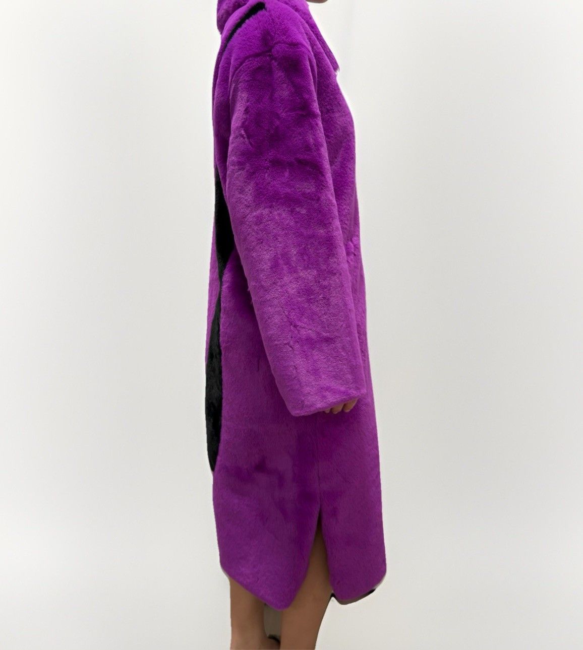 Nike New Nike Faux Fur Plush Coat Vivid Driftwood Jacket Swoosh Size M / US 6-8 / IT 42-44 - 6 Thumbnail