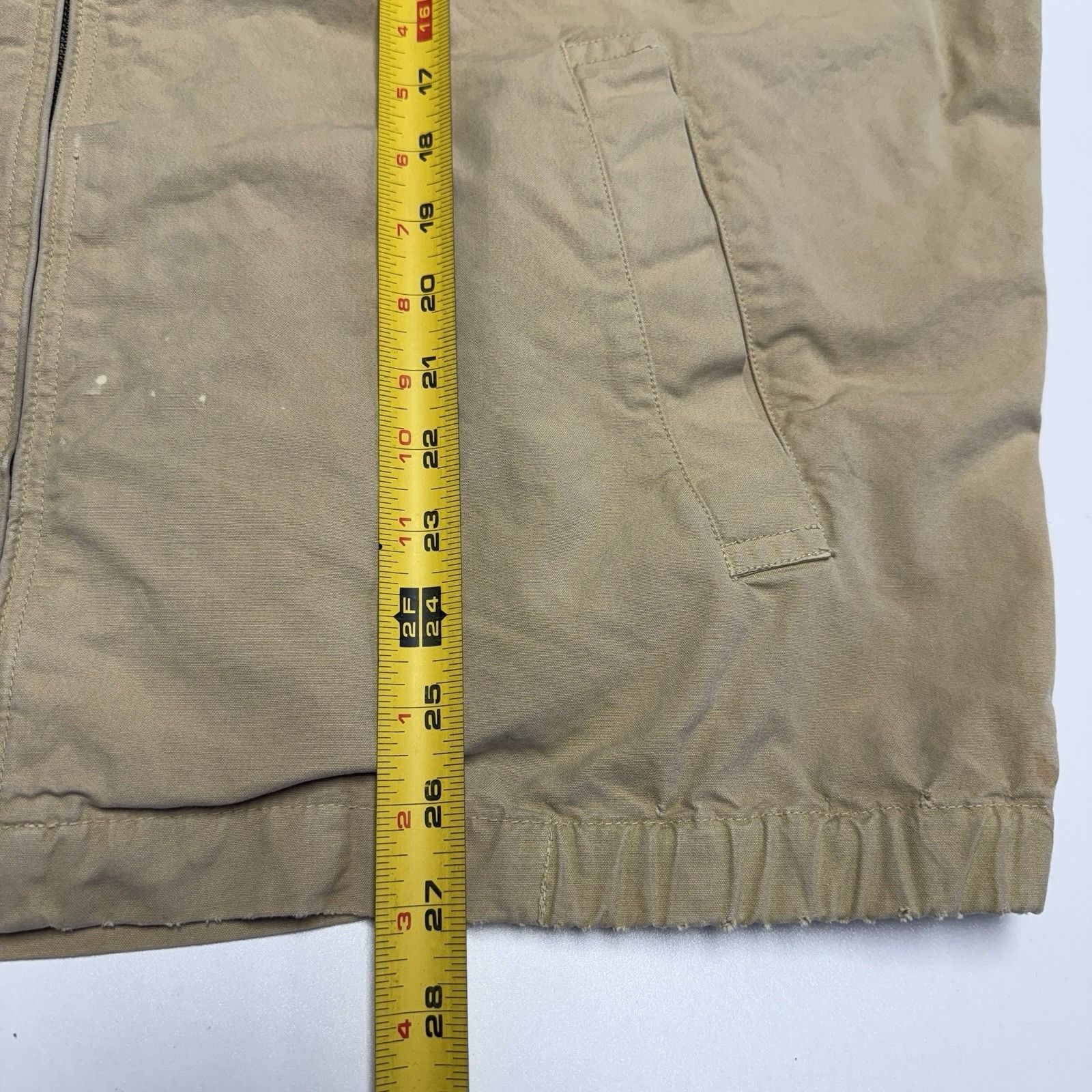 Nautica Vintage Nautica Jacket Mens Large 27x27 Beige Full Zip Colla Size US L / EU 52-54 / 3 - 21 Thumbnail