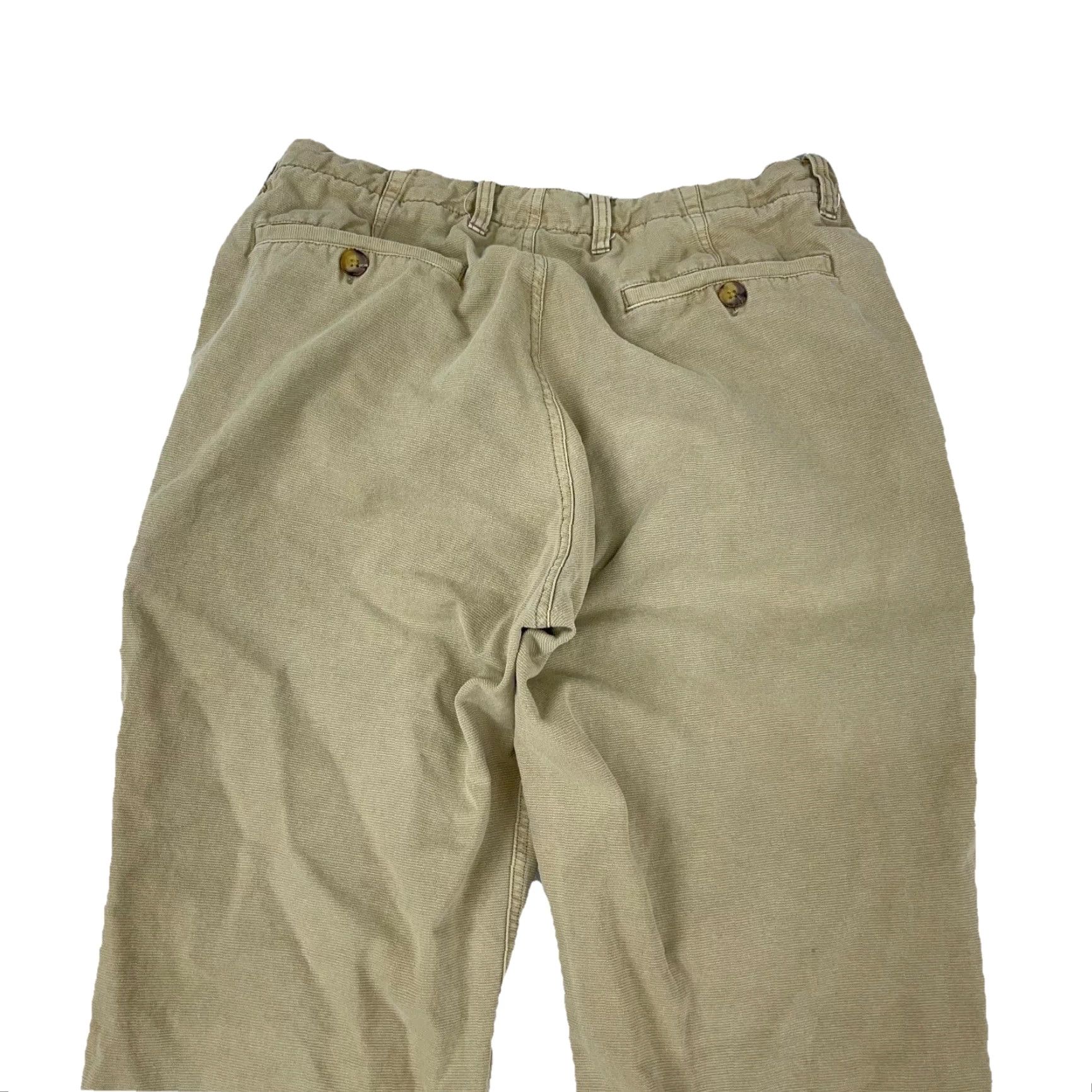 Carbon2Cobalt VINTAGE Carbon 2 Cobalt Pants Men 35x31 Khaki Canvas Outdoor Casual Workwear Size US 35 - 3 Thumbnail