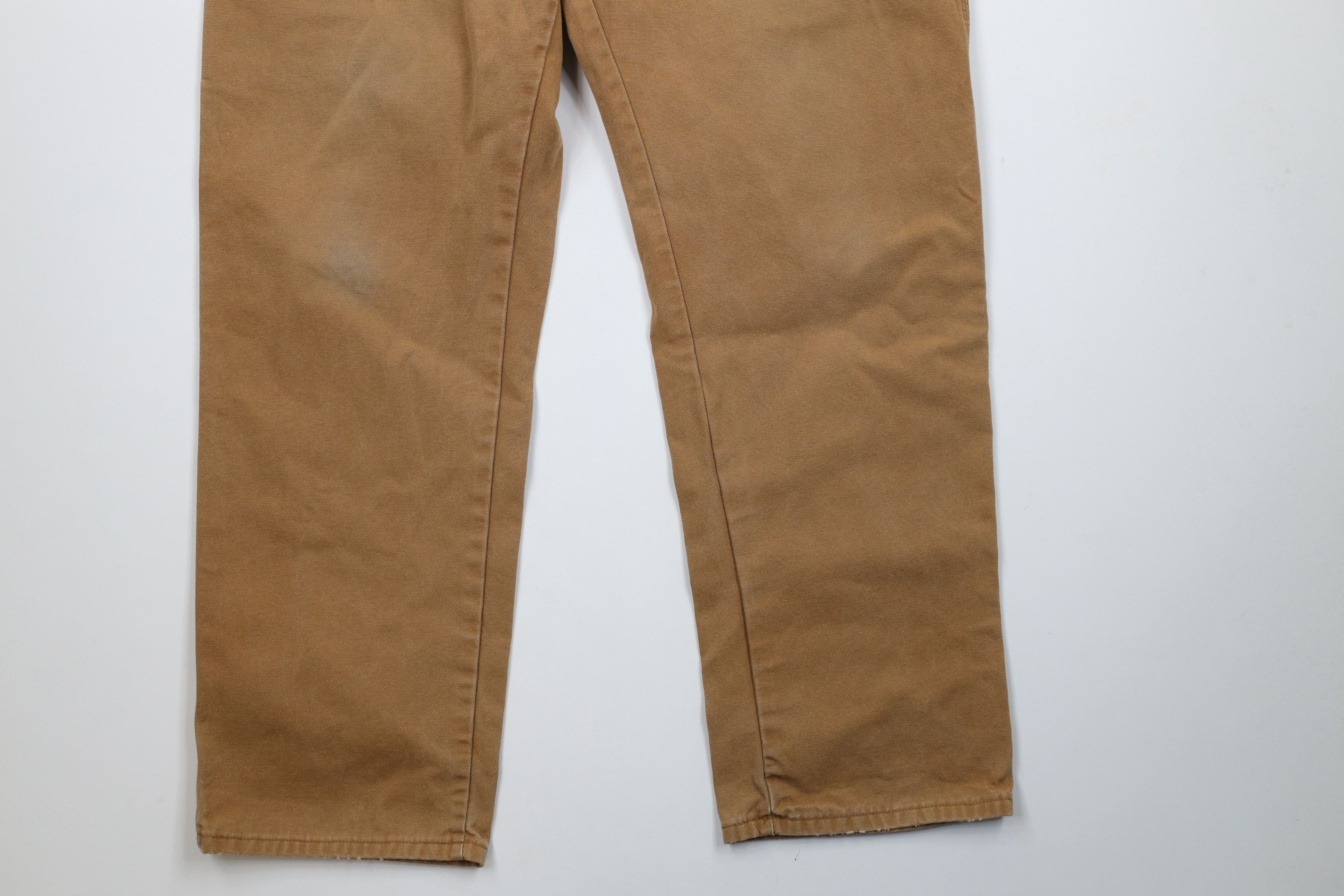 Dickies × Vintage Vintage Y2K Dickies Wide Leg Dungaree Pants Duck Brown Size US 38 / EU 54 - 4 Thumbnail