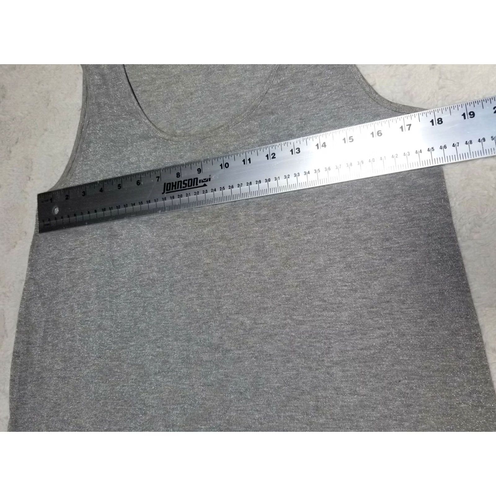J. Jill J. Jill Women Tank Top Sleeveless Scoop Neck Metallic Gray Size S Regular Gray Metallic Sleeveless Camisole Casual Clothing Women Size S / US 4 / IT 40 - 5 Thumbnail