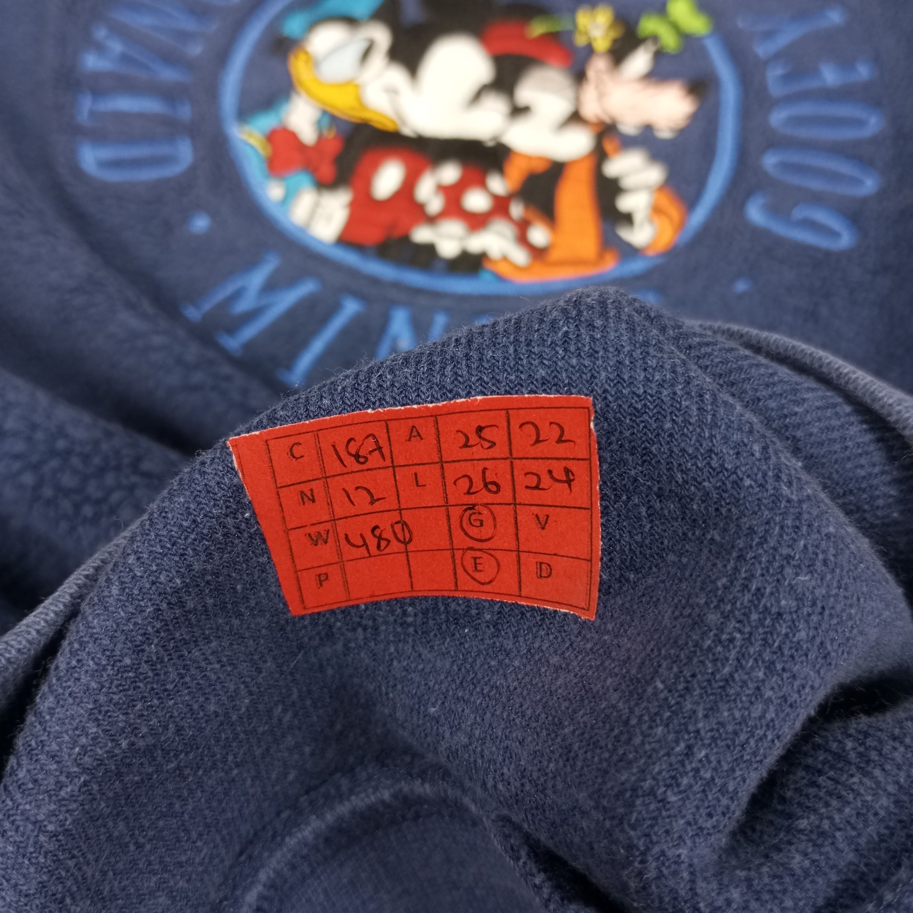 Disney × Mickey Mouse × Vintage Mickey Mouse Disney Cartoon Character Sweatshirt Size US XL / EU 56 / 4 - 9 Thumbnail