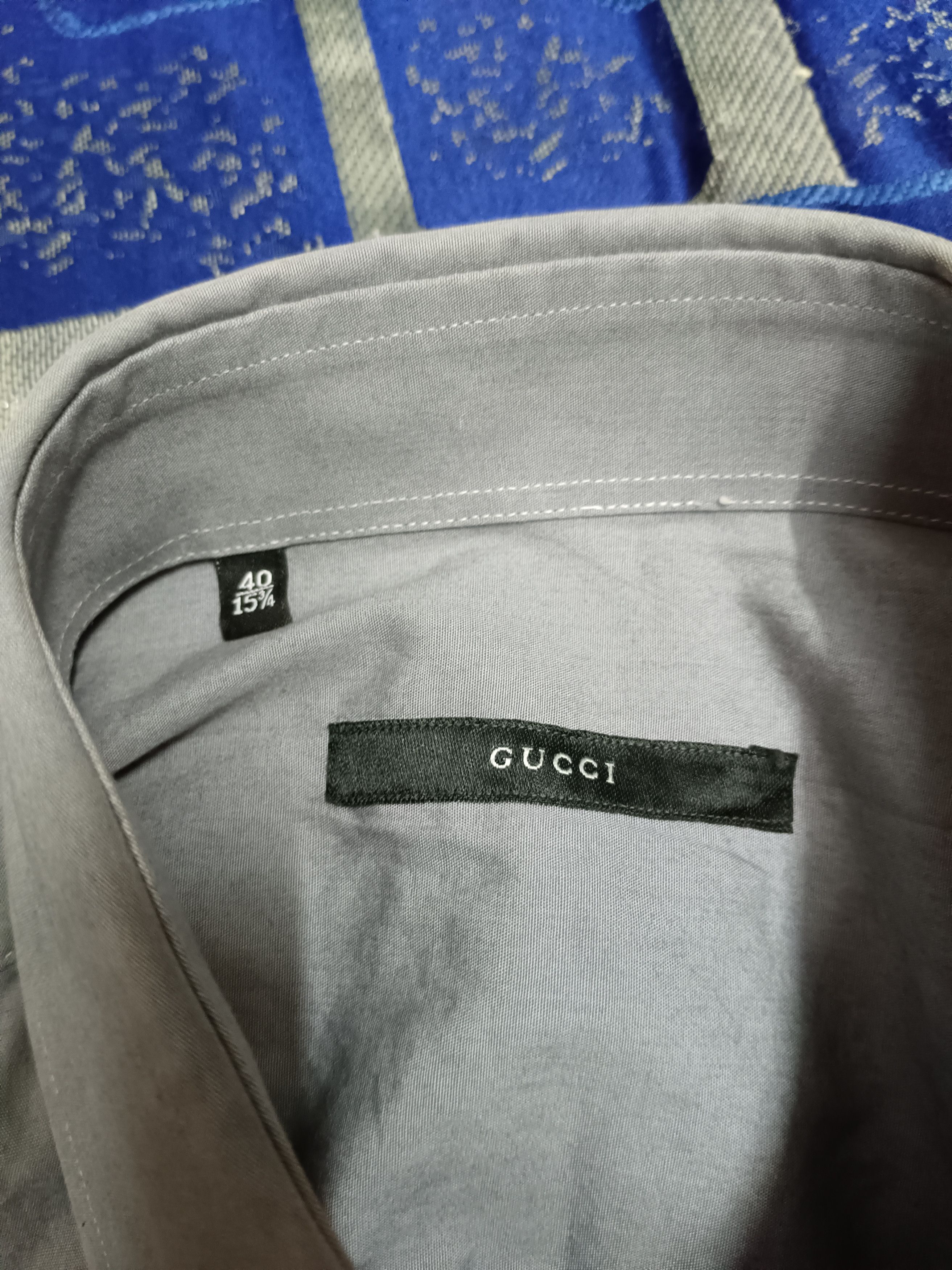 Gucci Tom Ford Era Plain Longsleeve Button Up Size US L / EU 52-54 / 3 - 15 Thumbnail