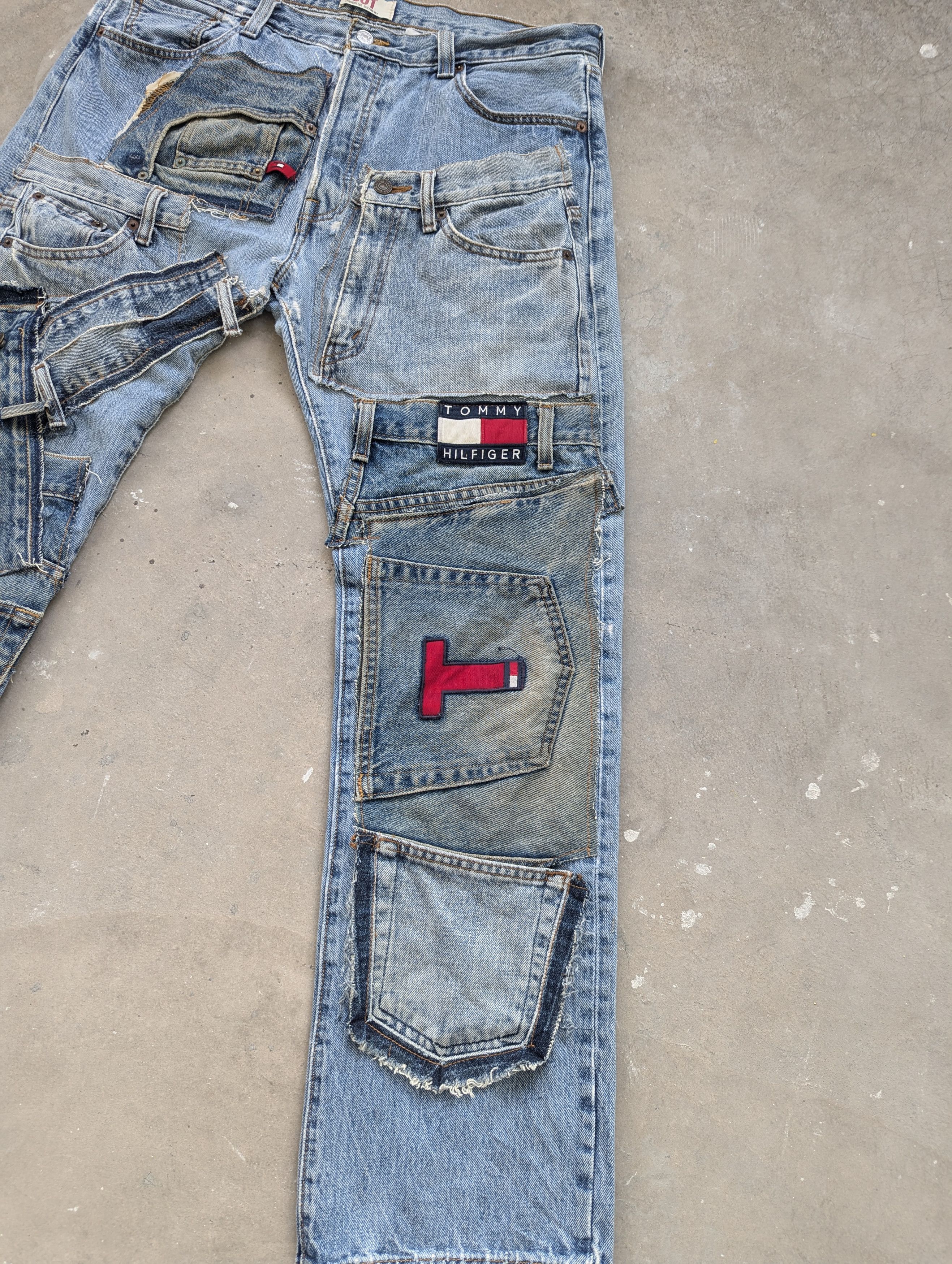 Japanese Brand × Levi's Vintage Levis 501 Distressed Japanese Archive Size US 35 - 4 Thumbnail