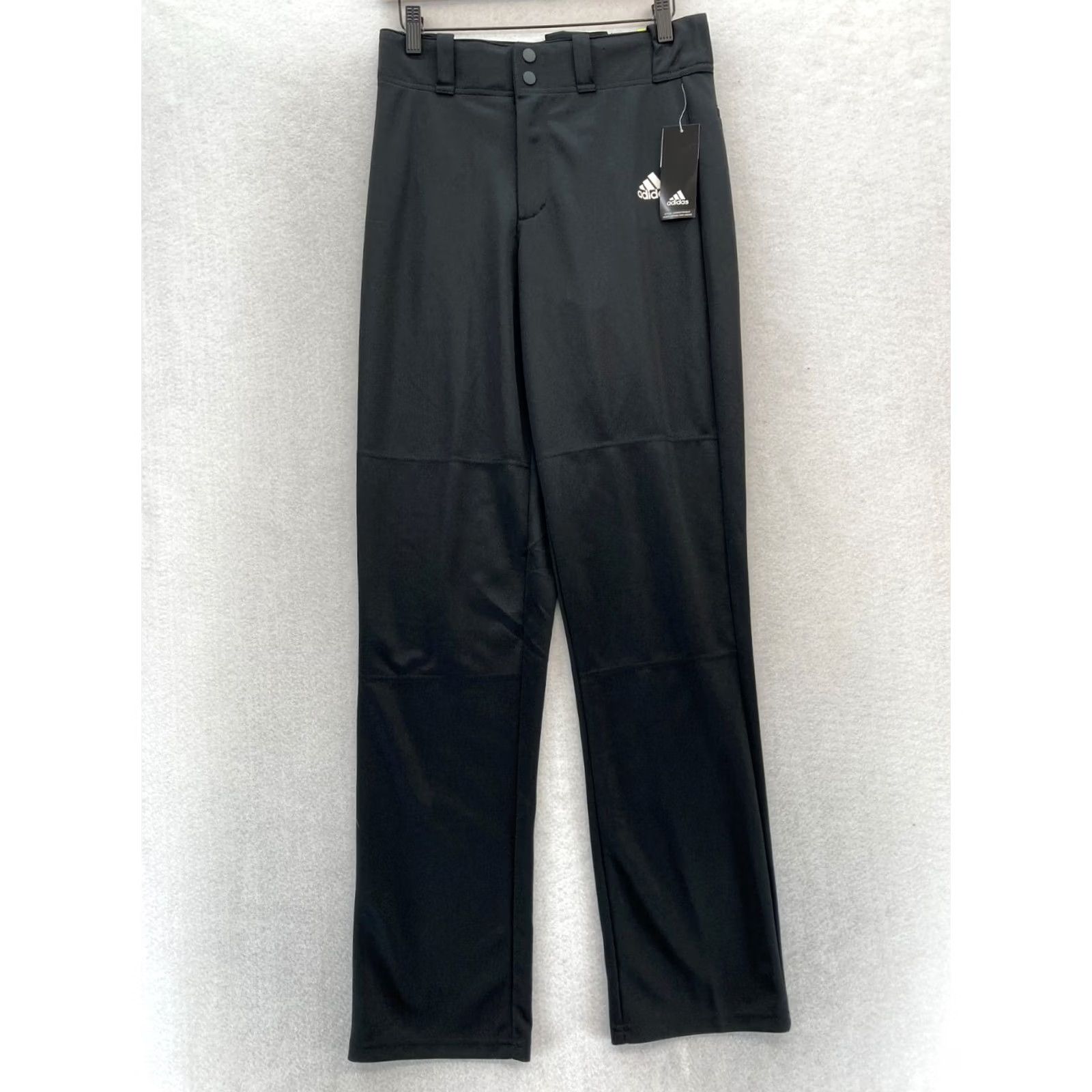 Adidas Adidas Aeroready Track Pants Mens Small Black Relaxed Fit Open Bottom Soccer NWT Size US 29 - 2 Thumbnail