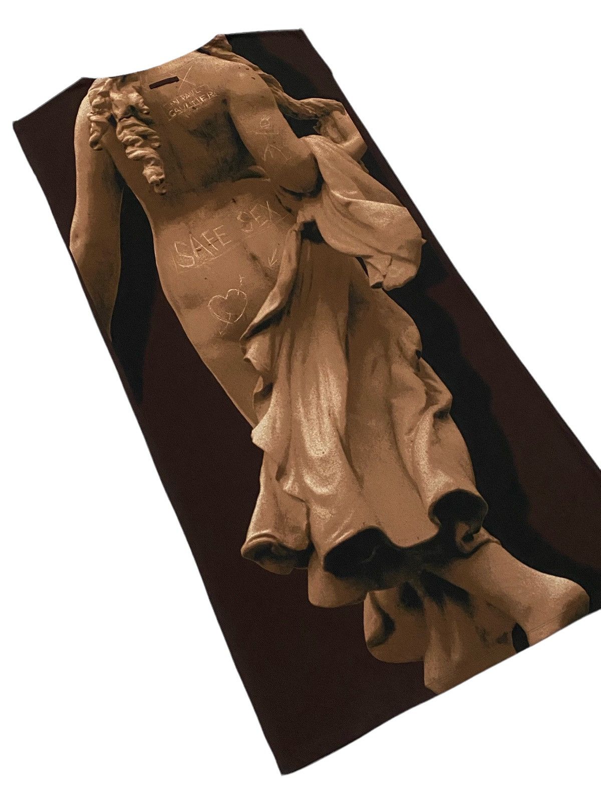 Jean Paul Gaultier Jean Paul Gaultier SS1999 Runway Goddess Trompe L’ocil Dress Size S / US 4 / IT 40 - 25 Thumbnail