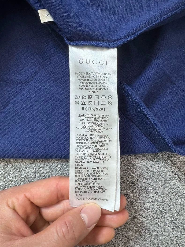 Gucci Gucci Blue interlocked logo short-sleeved T-shirt Size US S / EU 44-46 / 1 - 5 Thumbnail