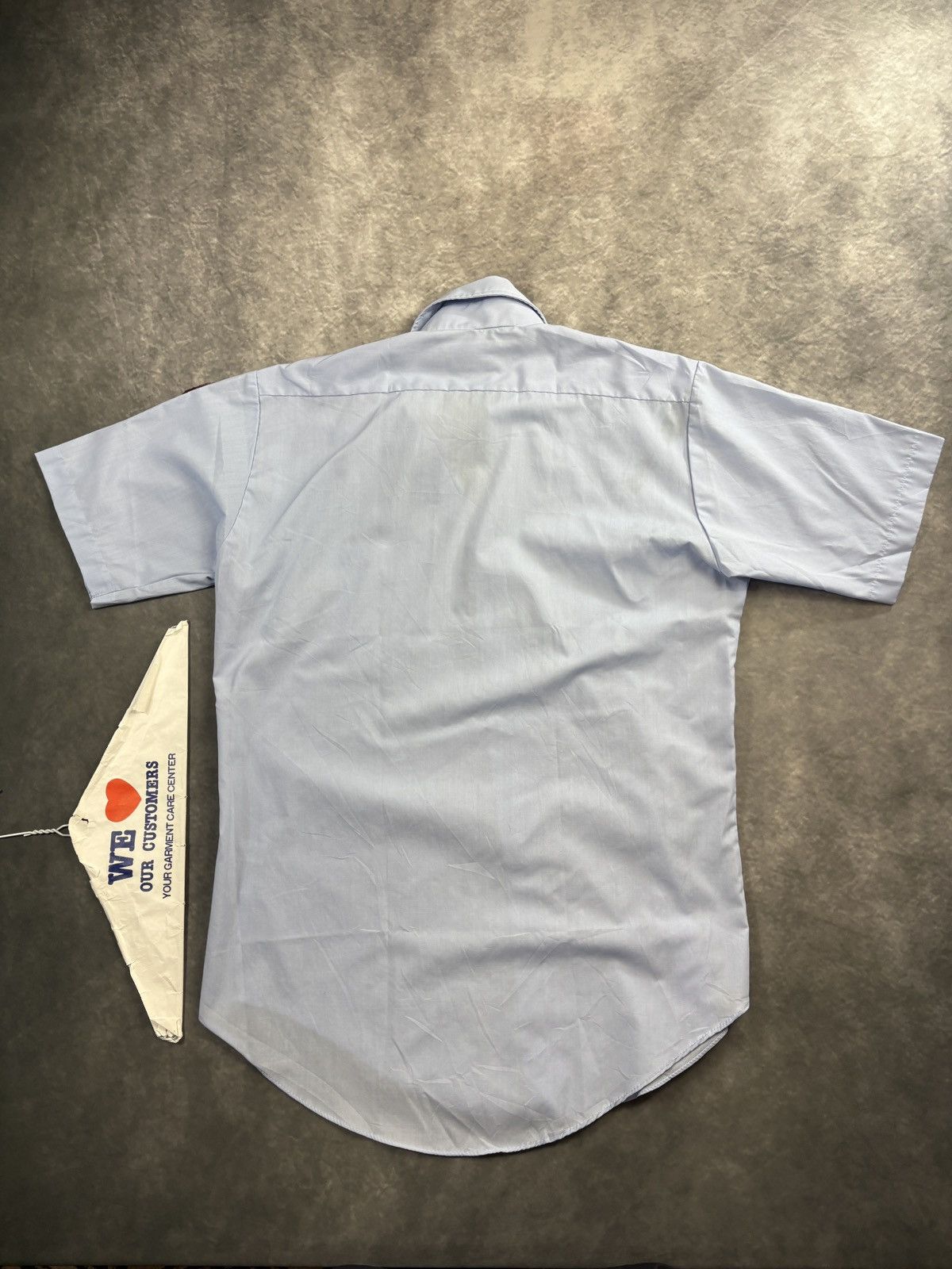Vintage 1980s Vintage Work Shirt Security Uniform Shortsleeve Summer Size US S / EU 44-46 / 1 - 9 Thumbnail