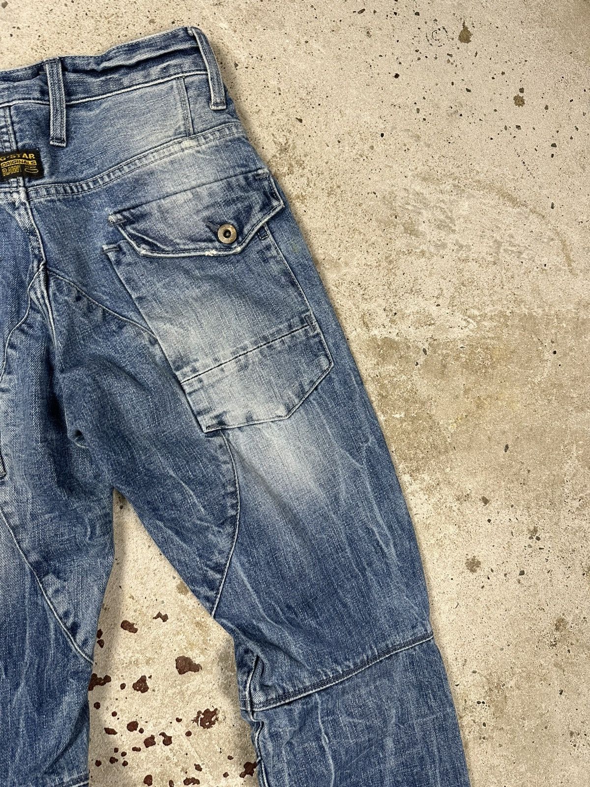 G-Star × Japanese Brand × Vintage Vintage Y2K G Star Raw 3301 Embroidery Denim Pants Jeans Size US 28 / EU 44 - 15 Thumbnail
