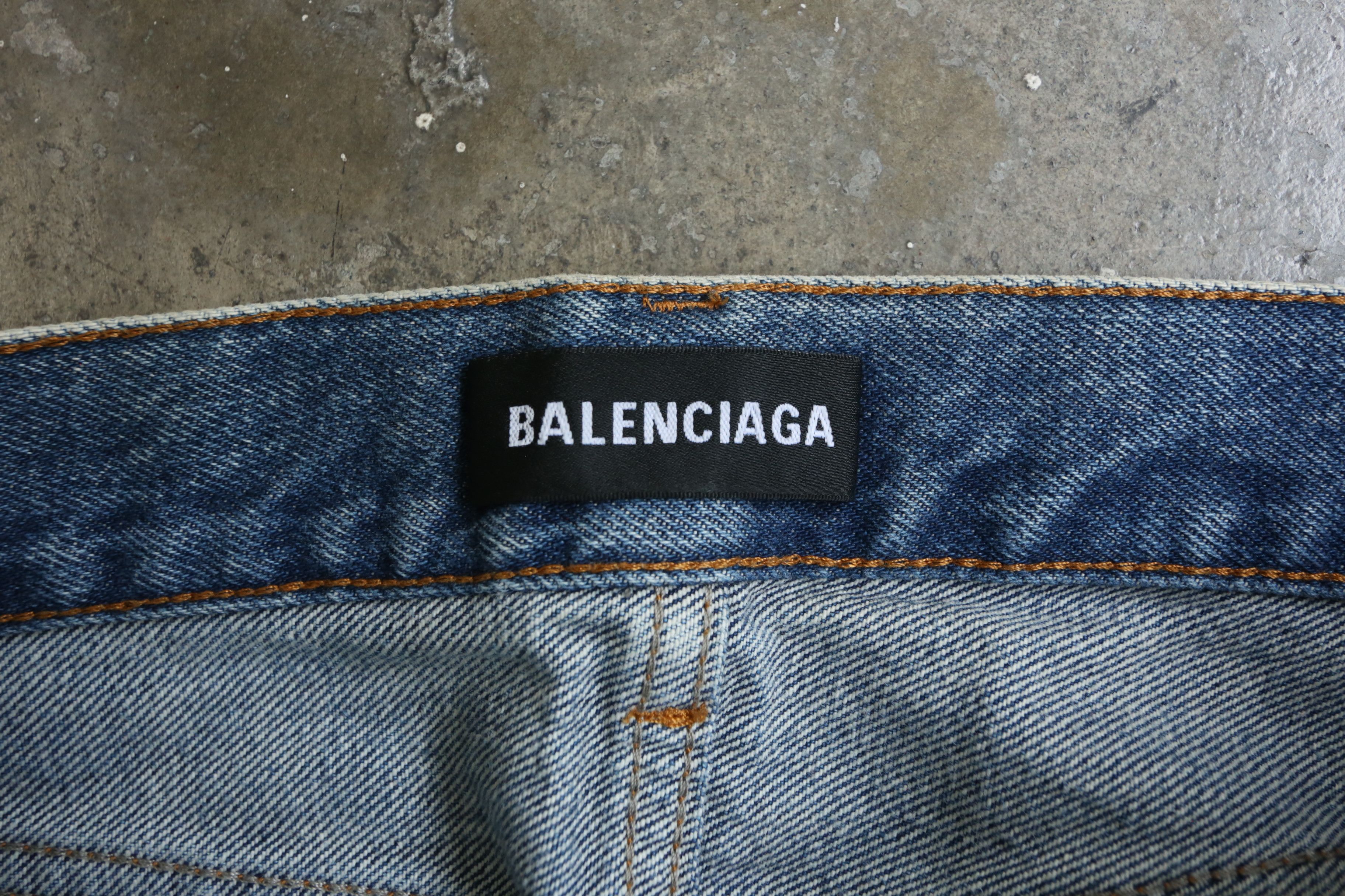 Balenciaga Balenciaga - SAMPLE - Resort 2019 - Flared Denim Jean Size US 30 / EU 46 - 7 Thumbnail