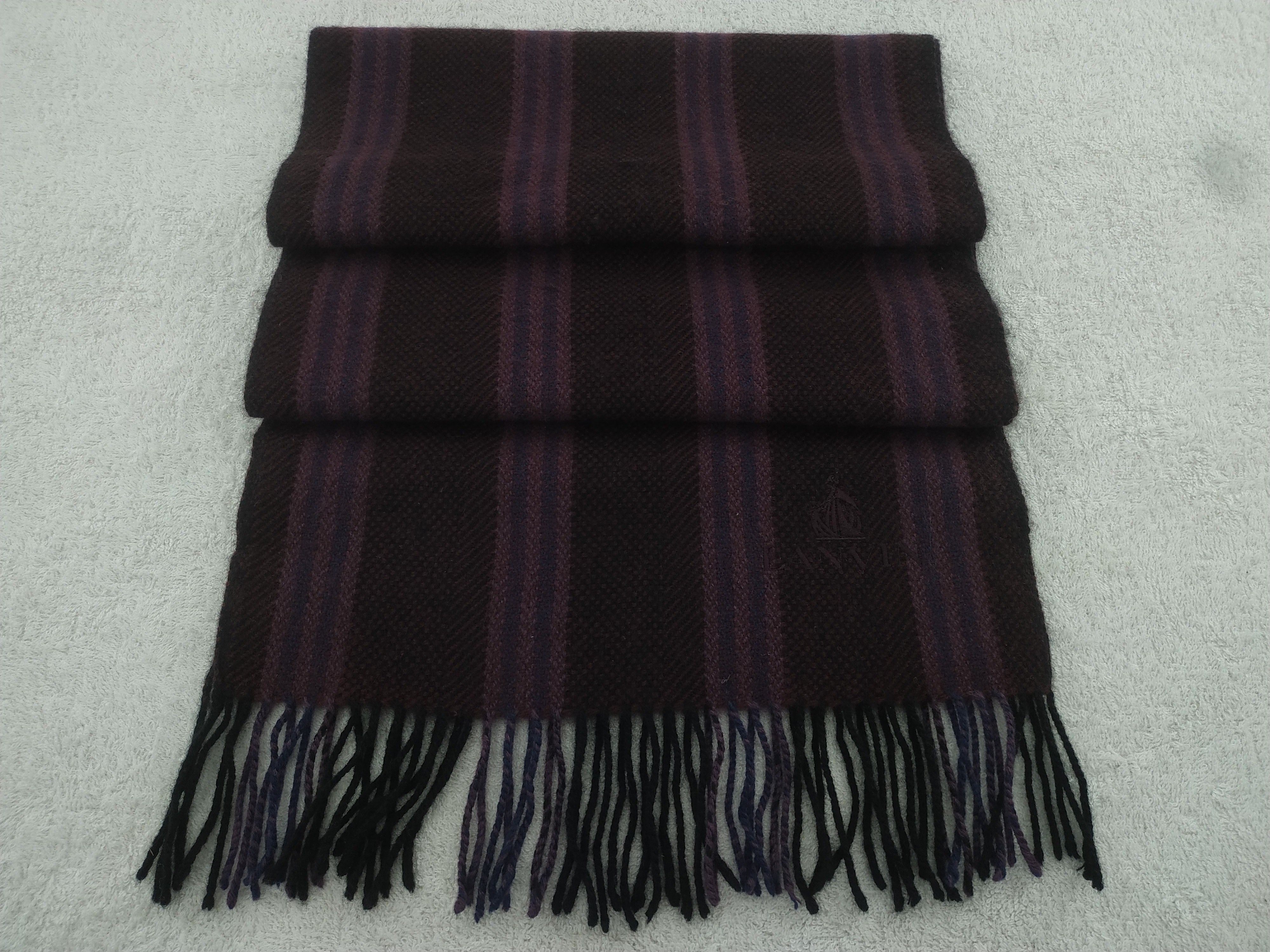 Lanvin × Vintage Lanvin Scarf / Muffler / Neckwear - WW626 Size ONE SIZE - 4 Thumbnail