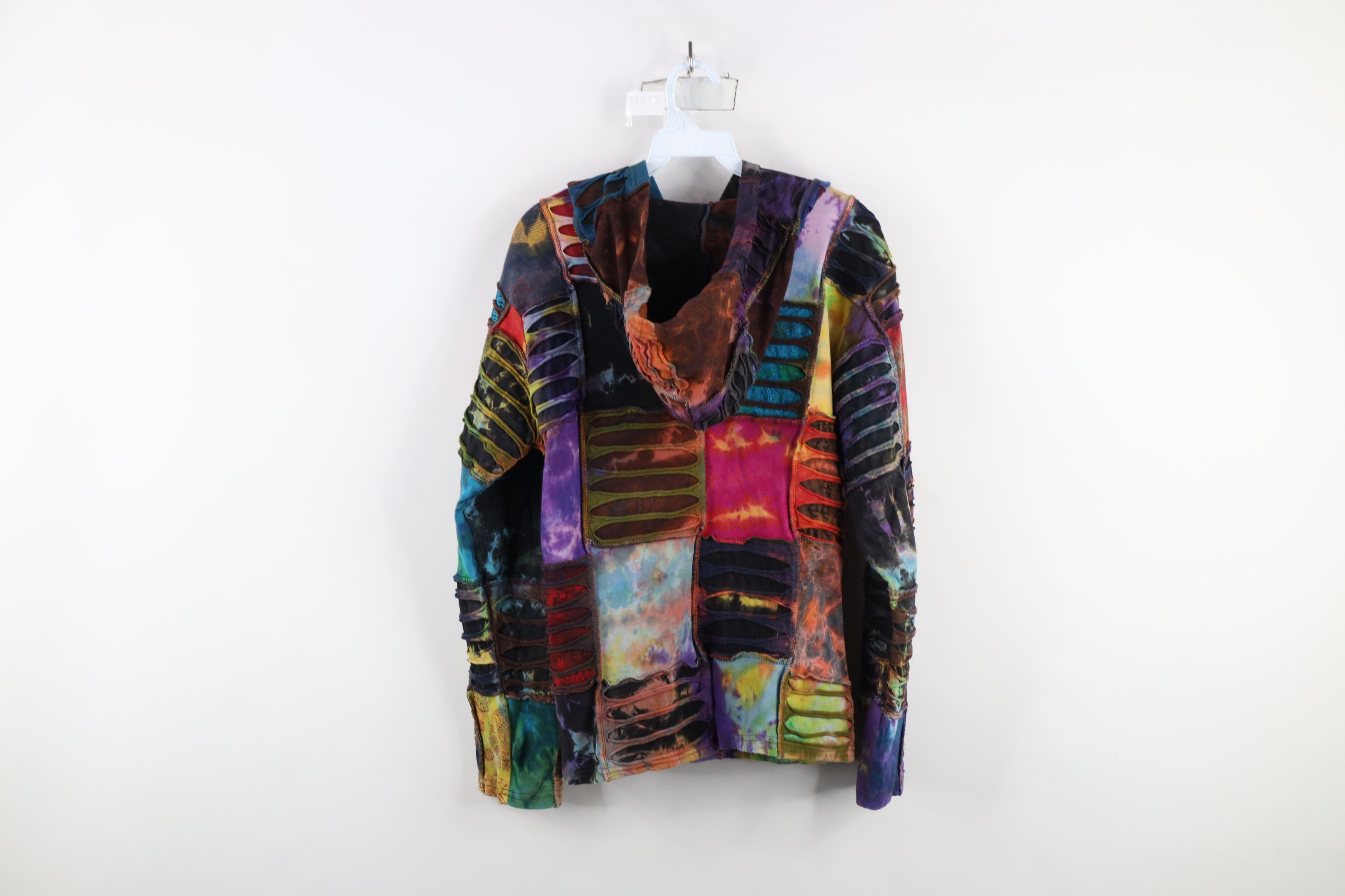 Vintage Vintage 90s Y2K Streetwear Fairy Full Zip Hoodie Sweatshirt Size XL / US 12-14 / IT 48-50 - 10 Thumbnail