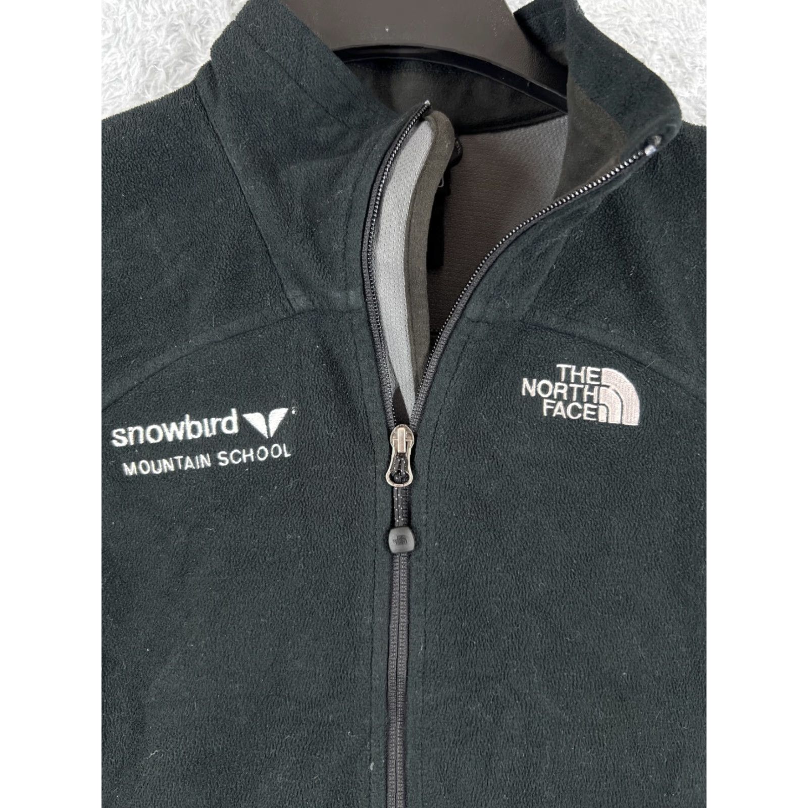 The North Face The North Face Jacket Women Small Black Full Zip Mock Neck Polyester Windwall Size S / US 4 / IT 40 - 6 Thumbnail