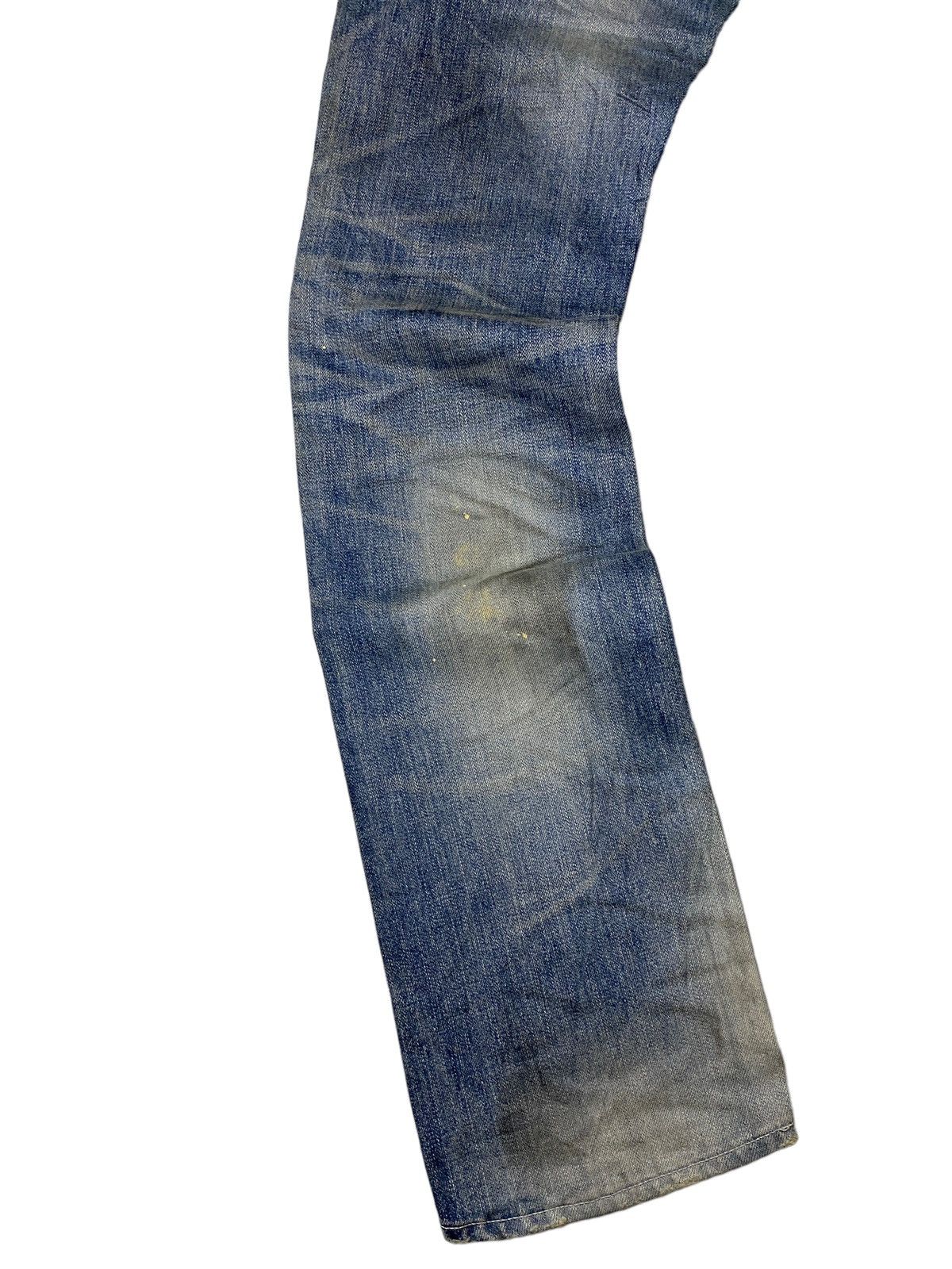 If Six Was Nine Vanquish Murder License Flared Distressed Jeans Size US 29 - 13 Thumbnail