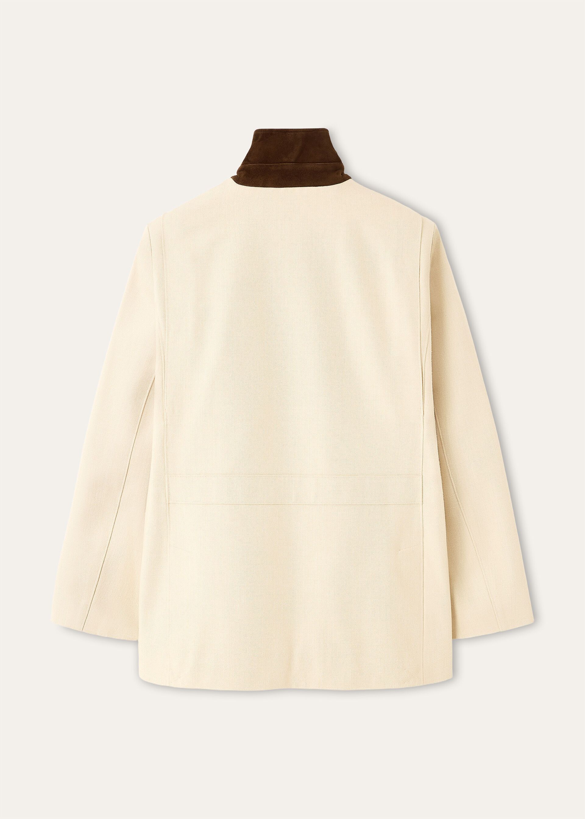 Loro Piana os11x0426 FAQ6870 Roadster Mini Jacket in Silent Armony Size XS / US 0-2 / IT 36-38 - 2 Thumbnail
