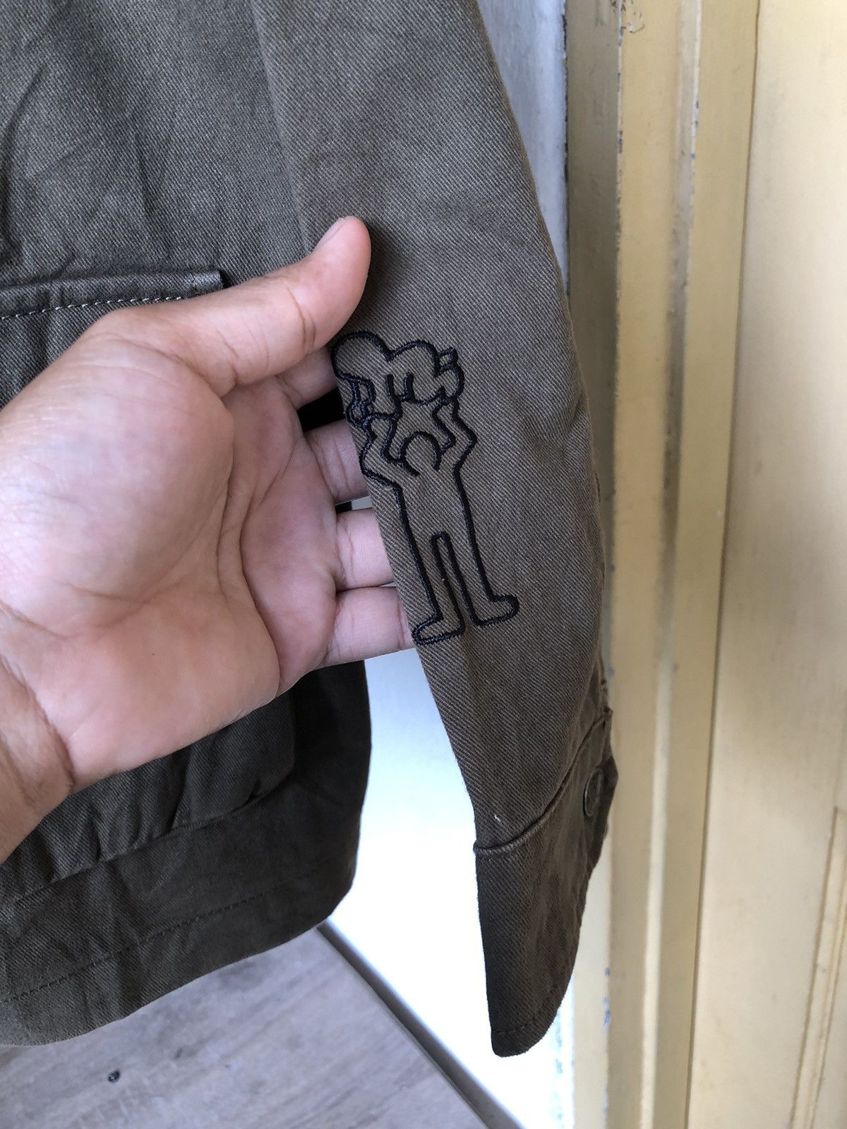 Keith Haring Rare🔥 Keith Haring Army M65 Style Jacket Size US L / EU 52-54 / 3 - 4 Thumbnail